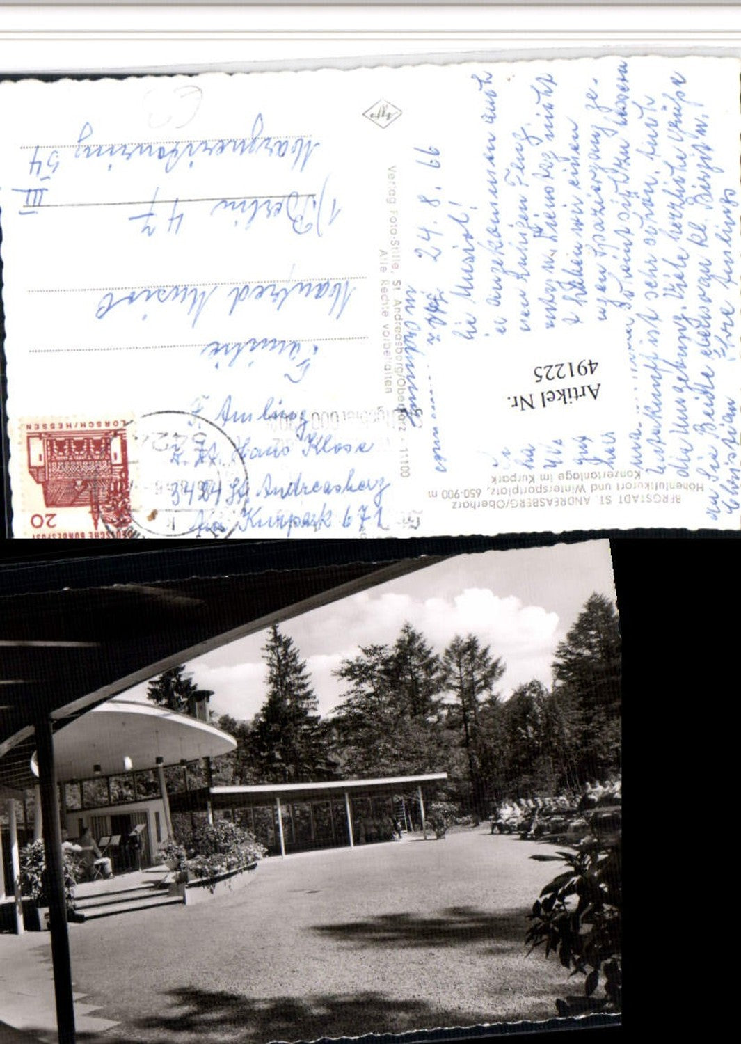 491225,St. Andreasberg im Oberharz Konzertanlage im Kurpark