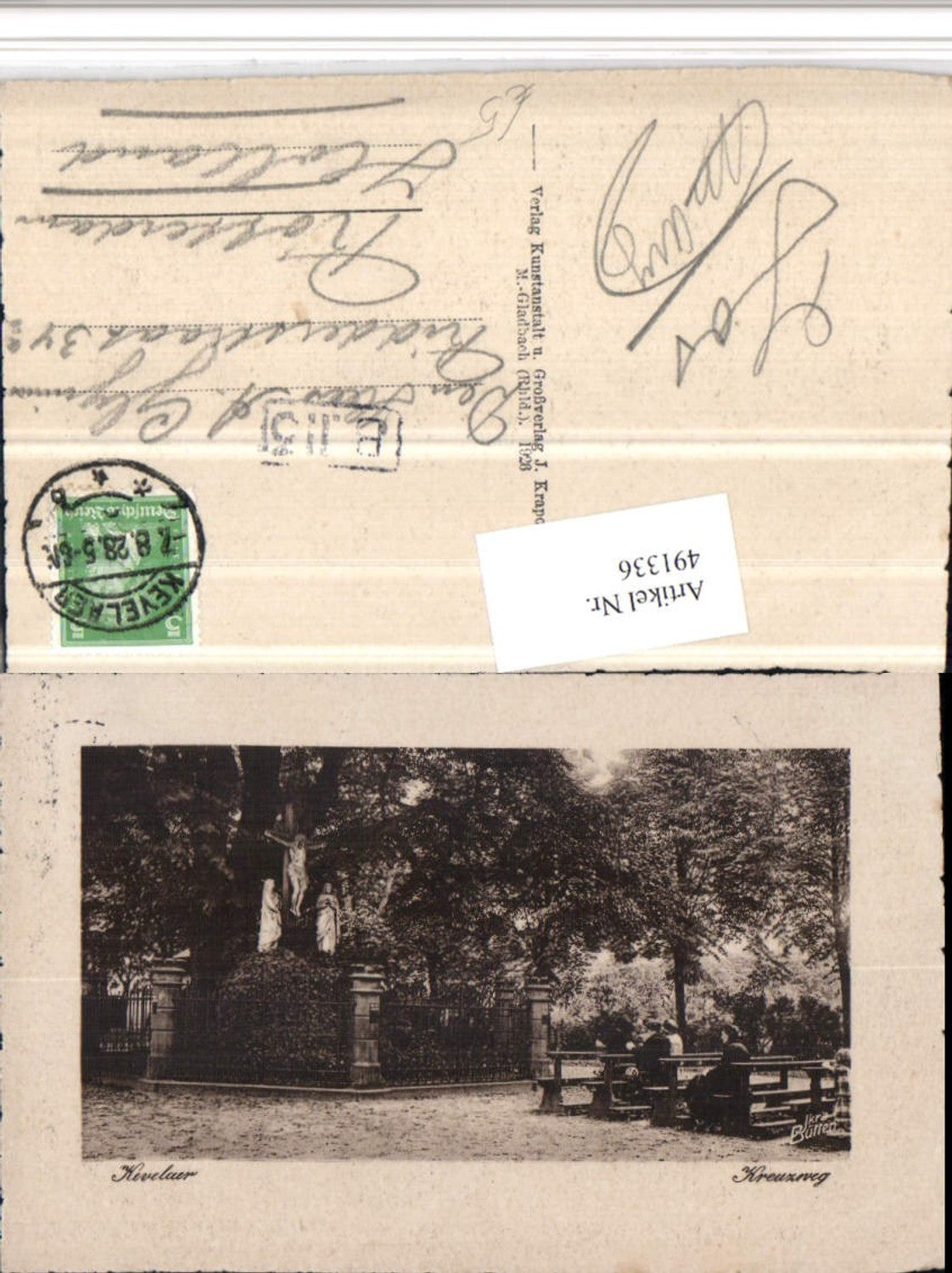 491336,Kevelaer Kreuzweg Kruzifix