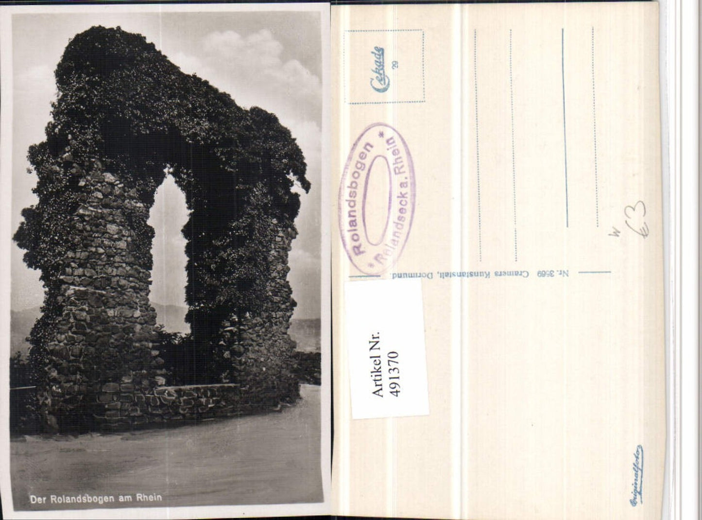 491370,Rolandsbogen am Rhein b. Rolandseck