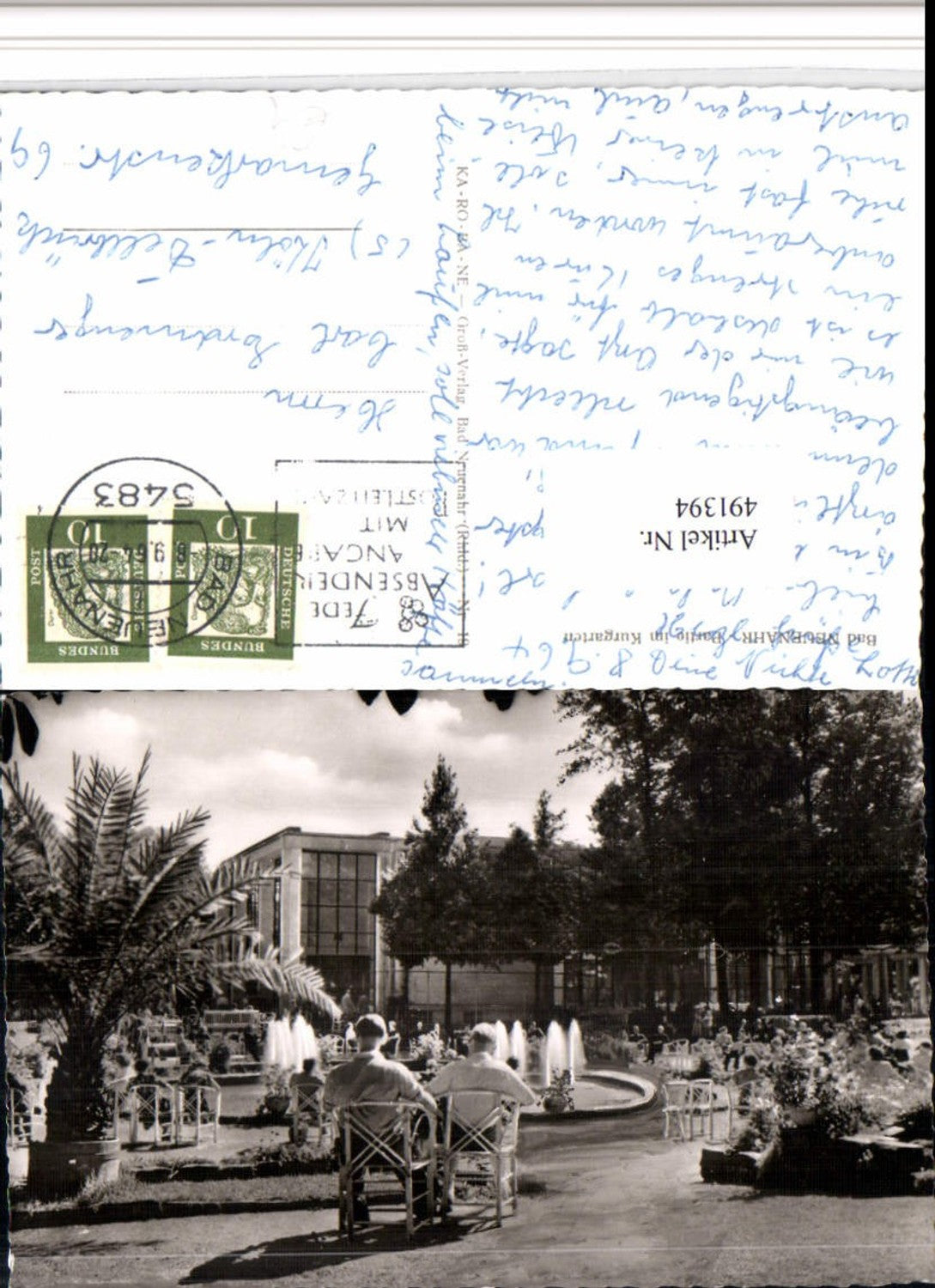 491394,Bad Neuenahr Partie im Kurgarten