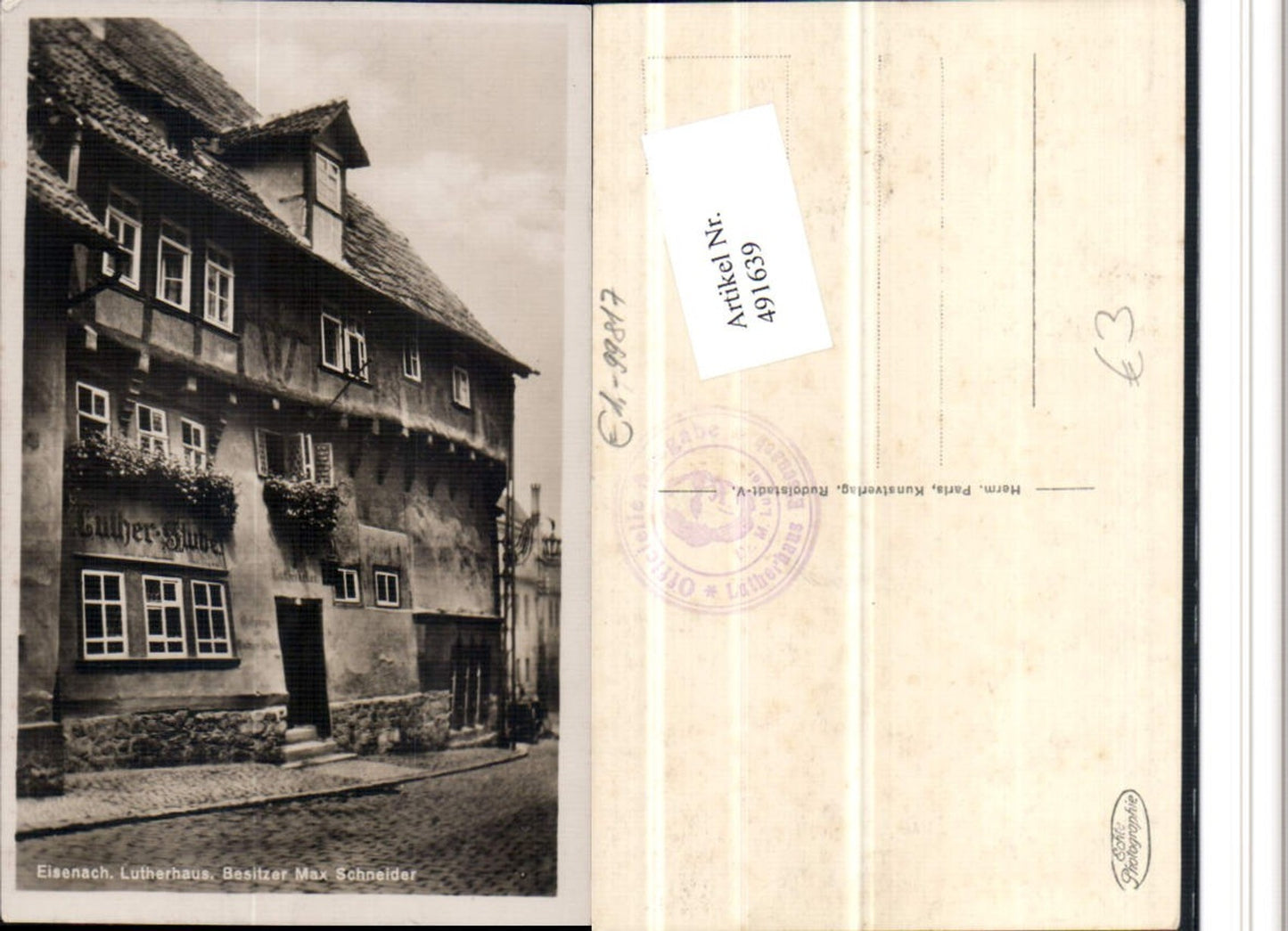 491639, Eisenach Lutherhaus House