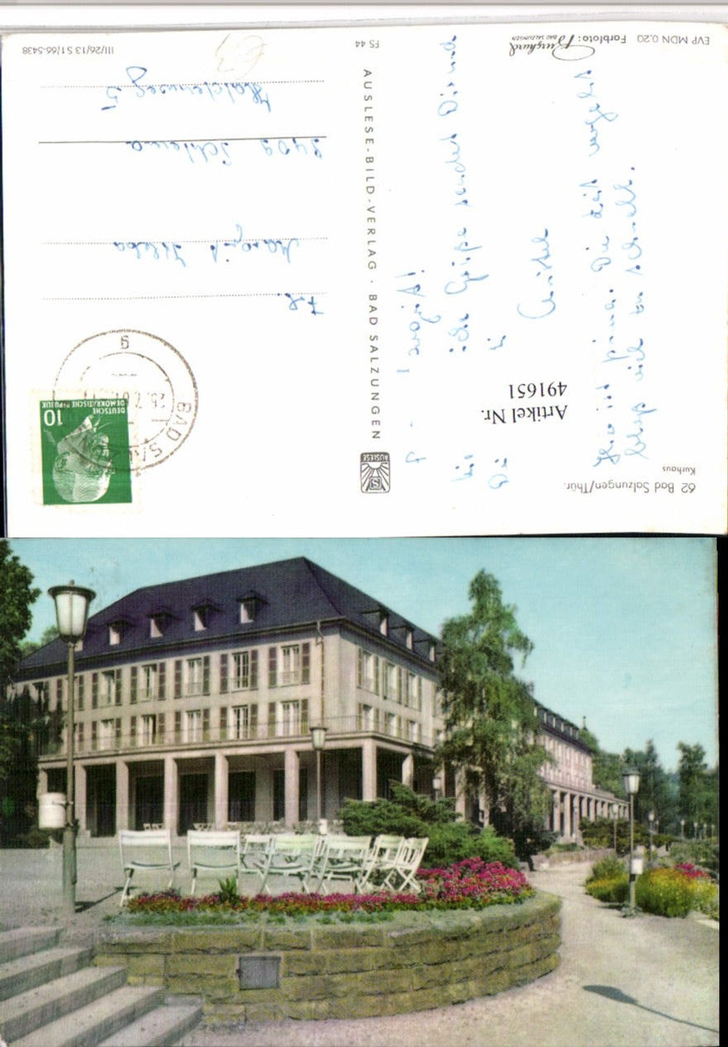 491651, Bad Salzungen Kurhaus Building
