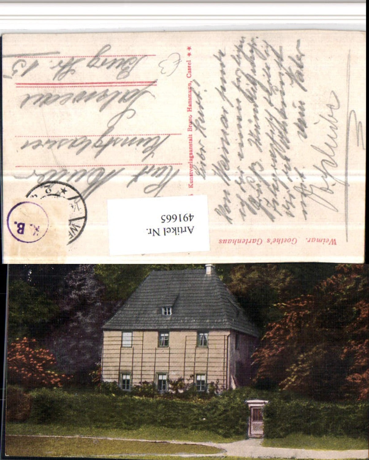 491665,Weimar Goethes Gartenhaus