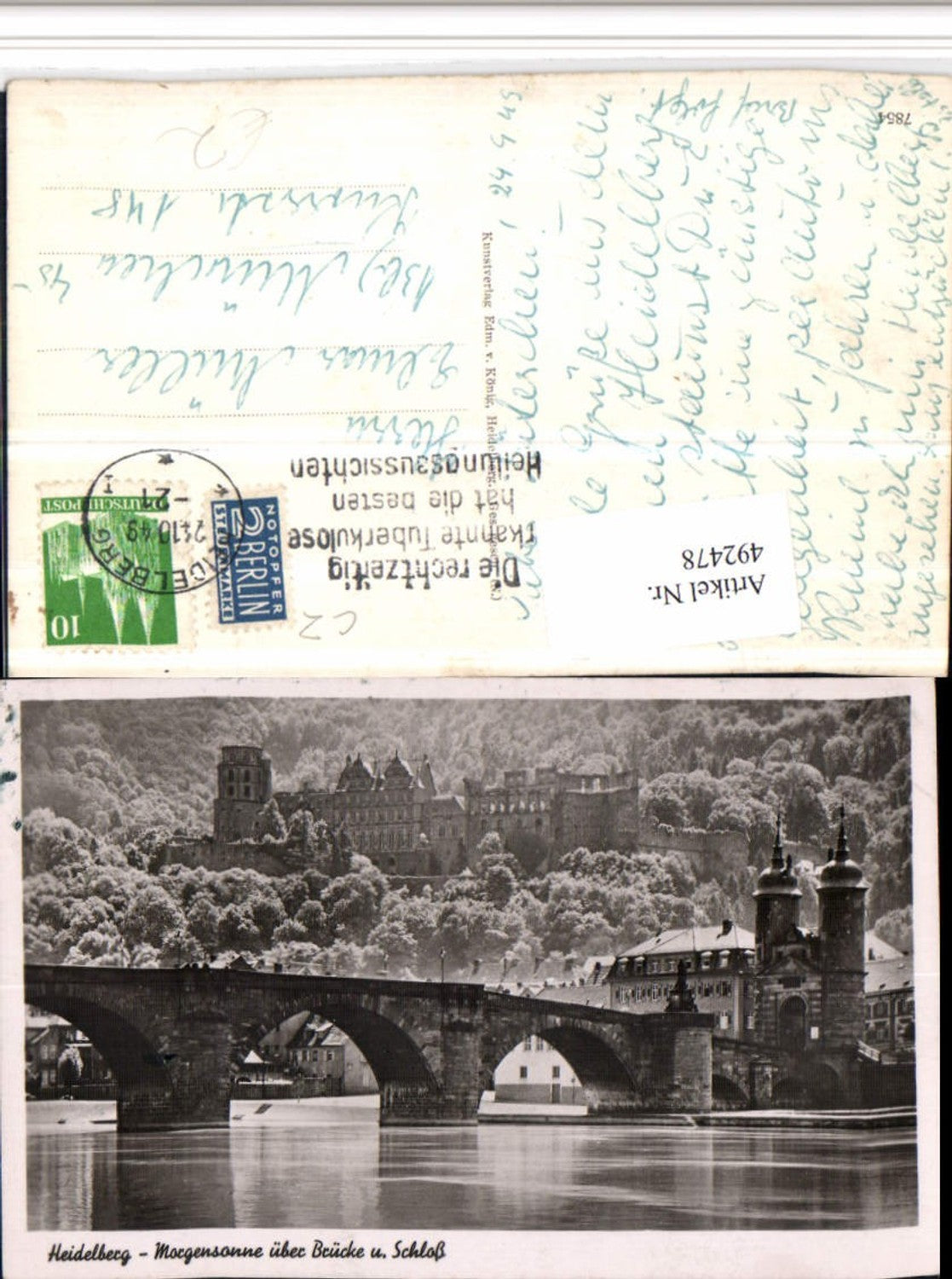 492478,Heidelberg Bridge Castle