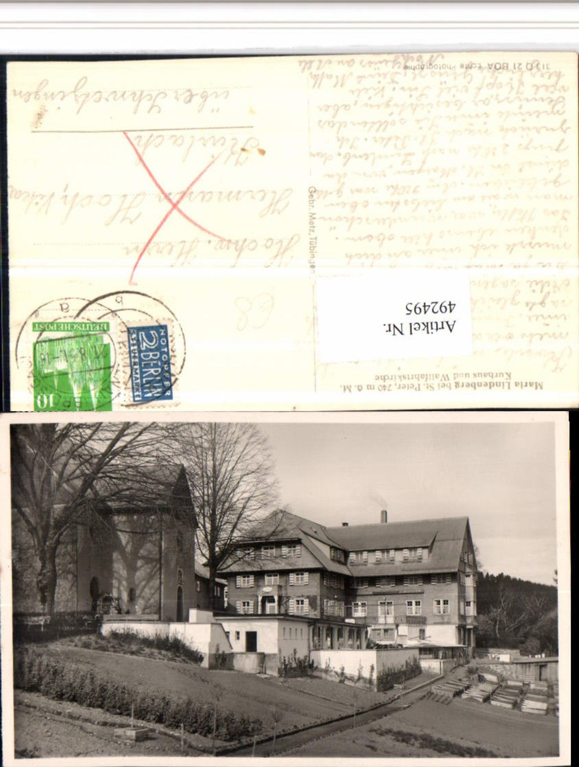 492495,Maria Lindenberg b. St. Peter im Schwarzwald Kurhaus Kirche