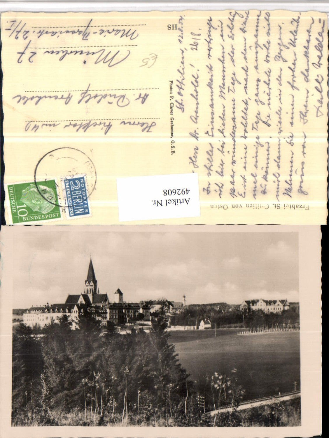 492608,Erzabtei St. Ottilien Teilansicht