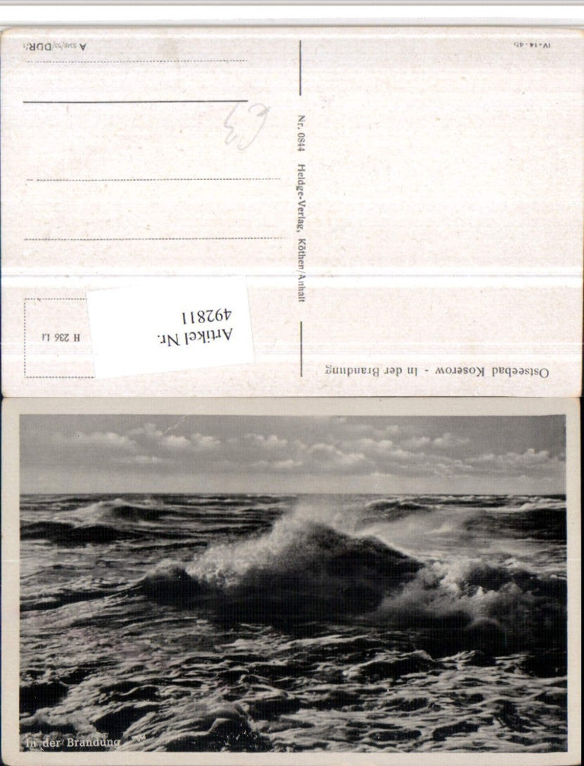 492811,Ostseebad Koserow Brandung Welle