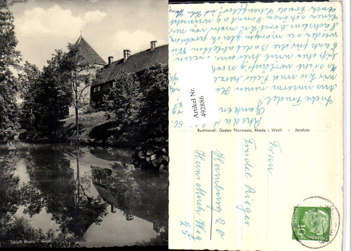 492886,Schloss Rheda Wiedenbrück Partie