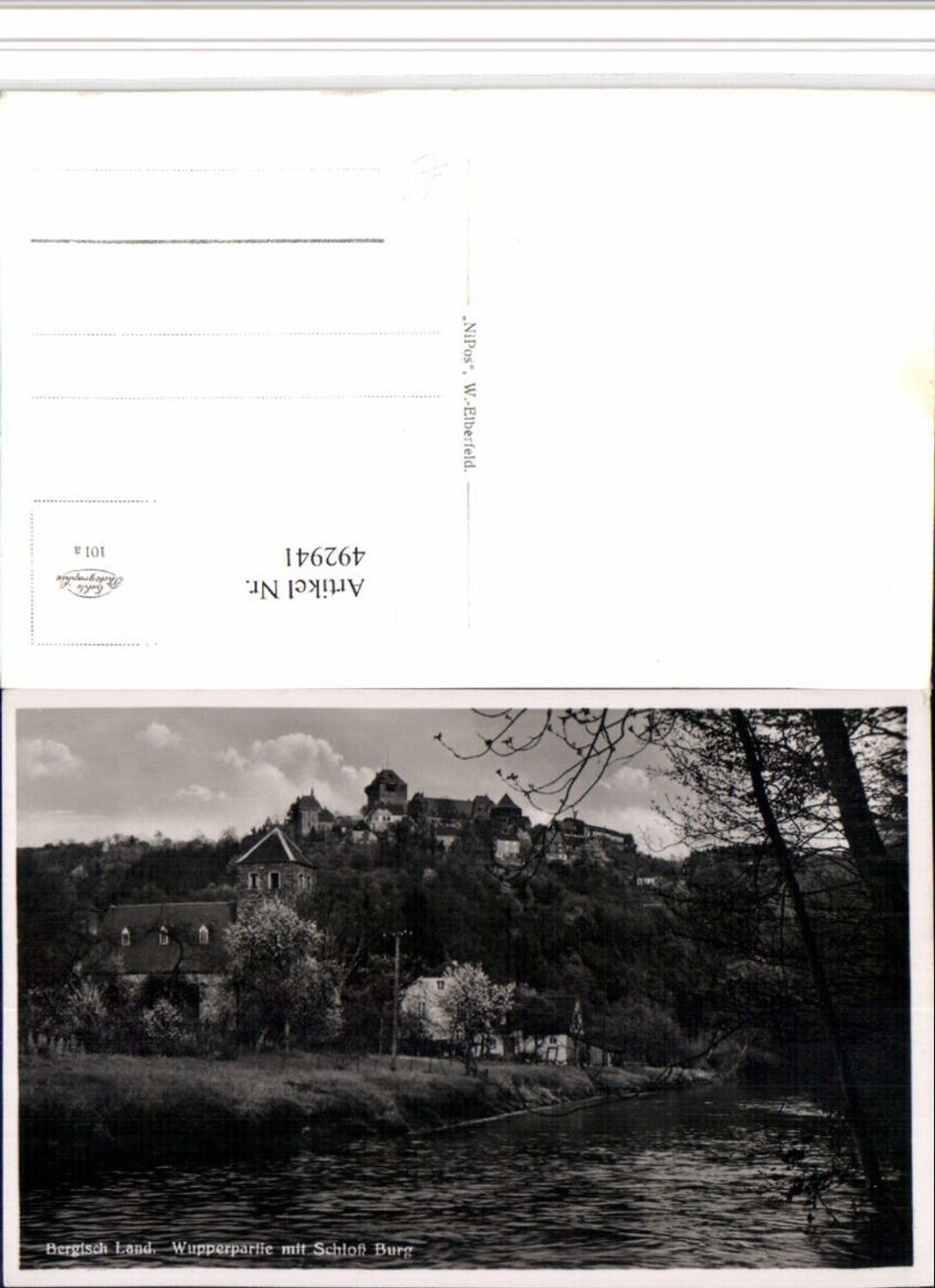 492941,Wupperpartie m. Schloss Burg b. Solingen