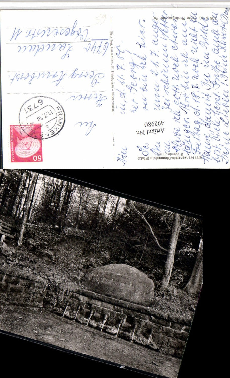 492980,Frankenstein Diemerstein Siebenbrunnen Brunnen