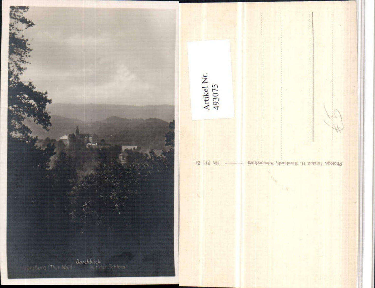 493075,Durchblick Schwarzburg Schloss
