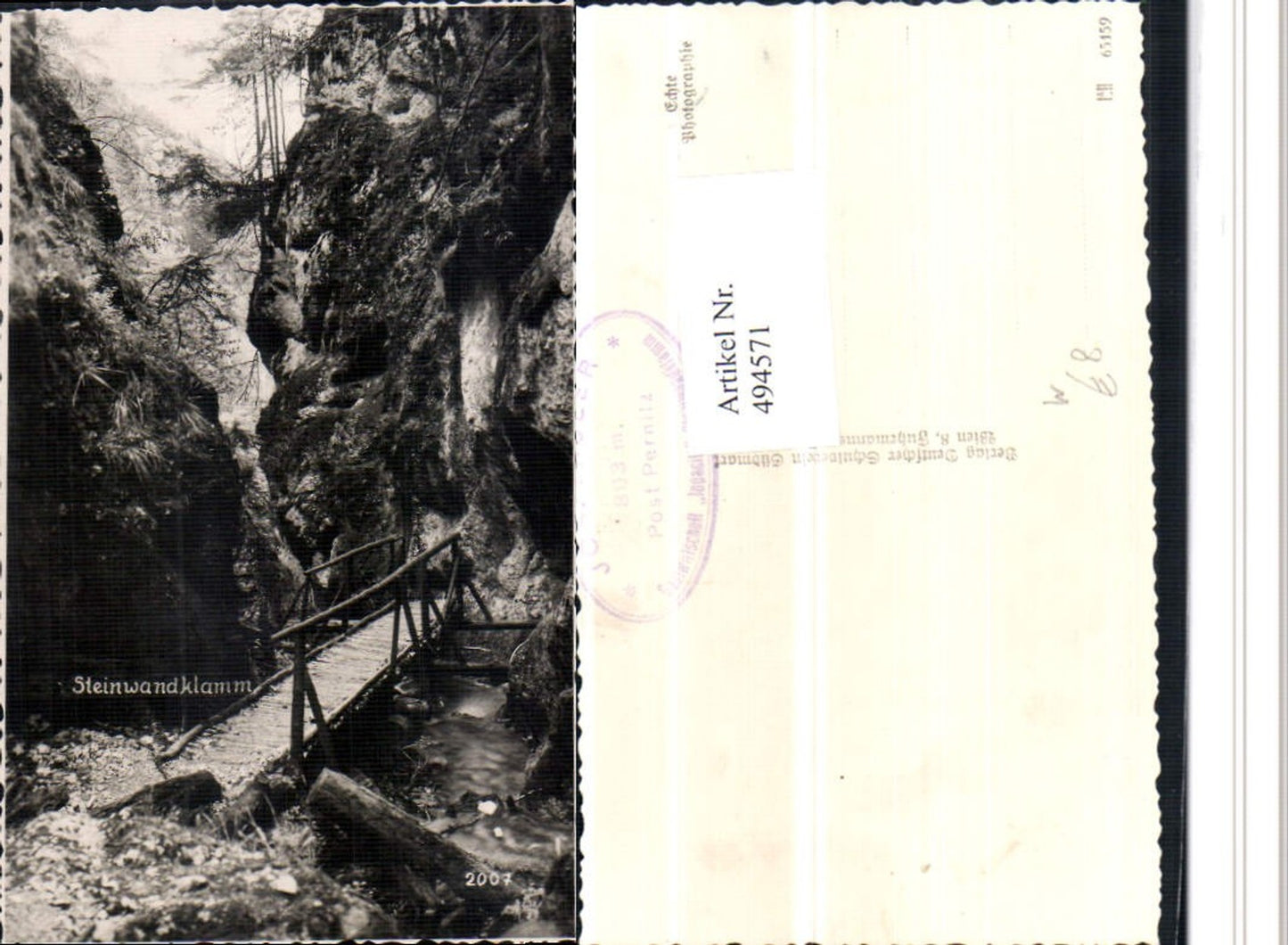 494571,Steinwandklamm b. Weissenbach an d. Triesting Brücke