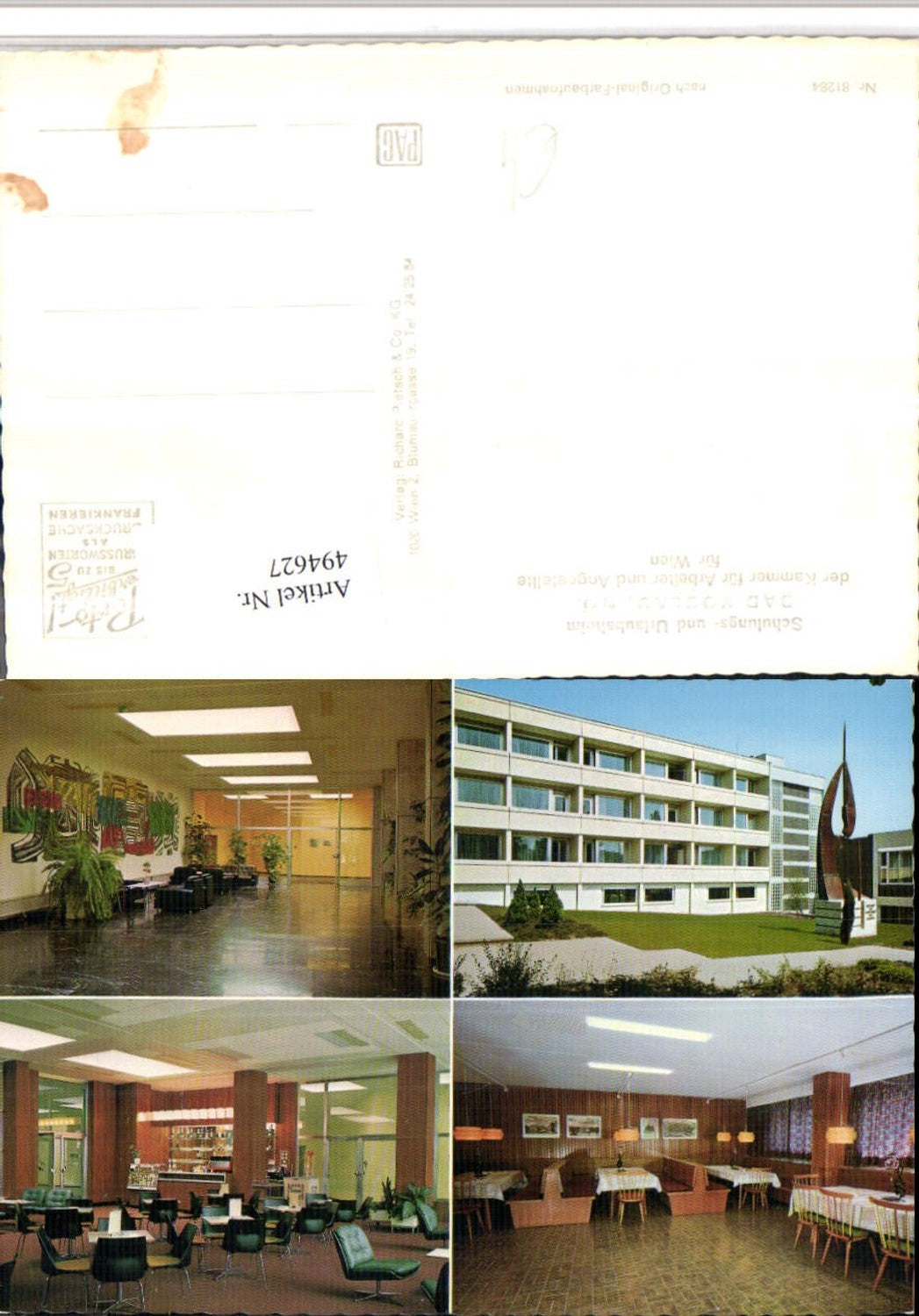 494627,Bad Vöslau Schulungs- u. Urlaubsheim Mehrbildkarte