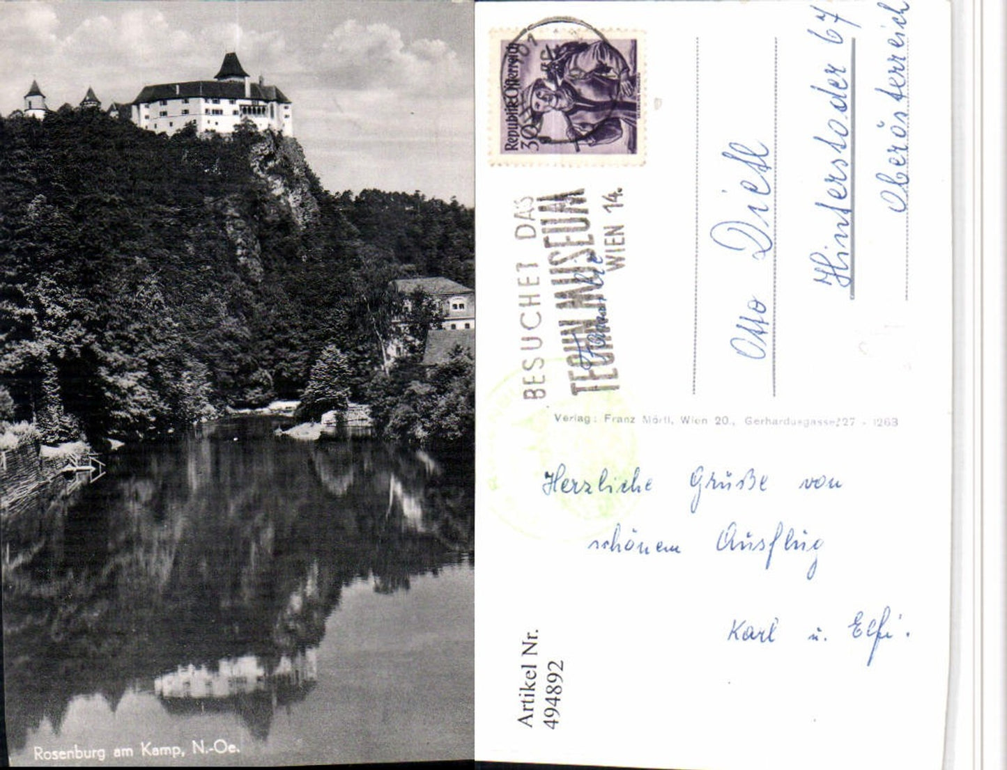 4947892,Rosenburg am Kamp Schloss