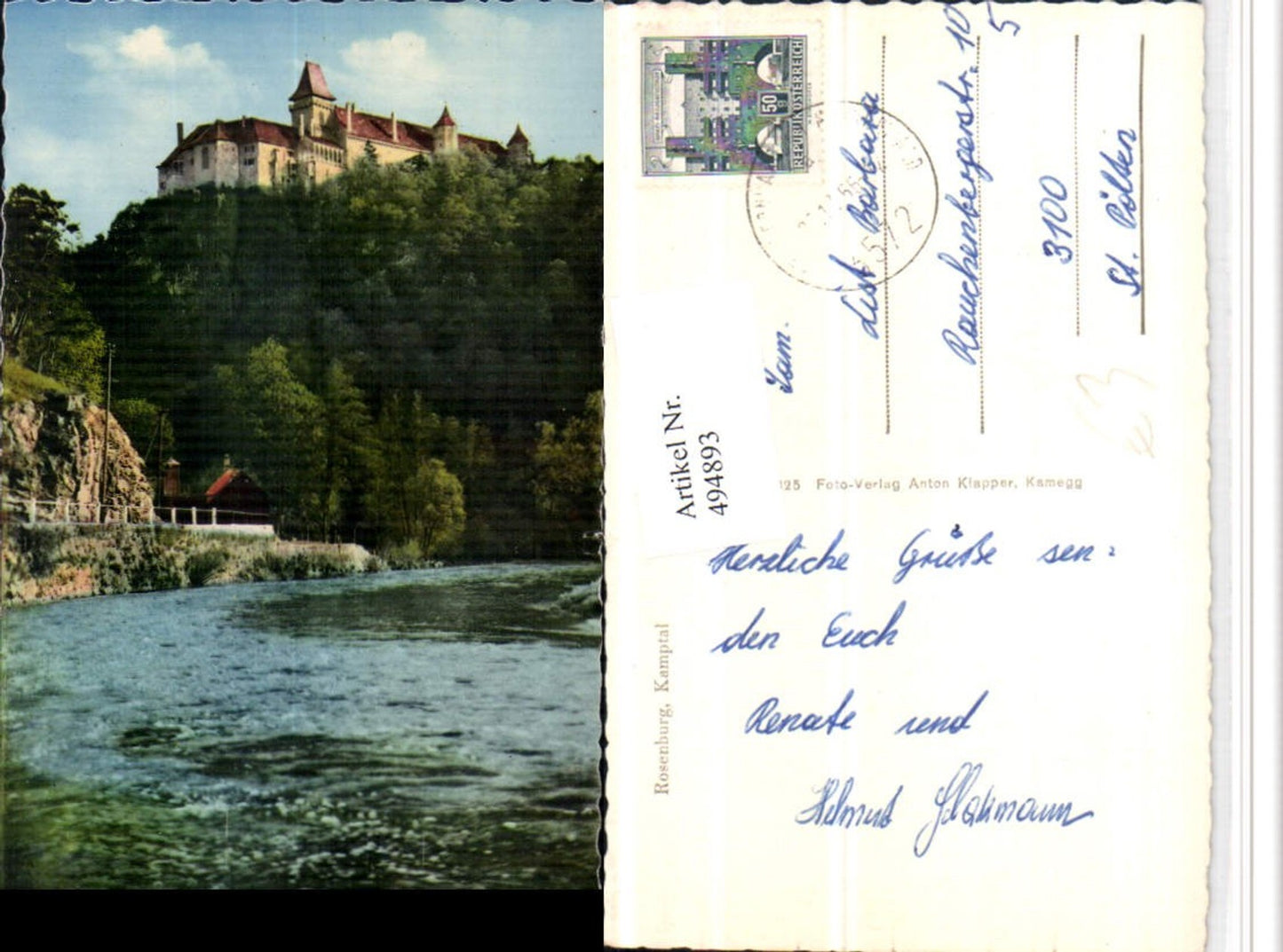 4947893,Rosenburg im Kamptal Schloss