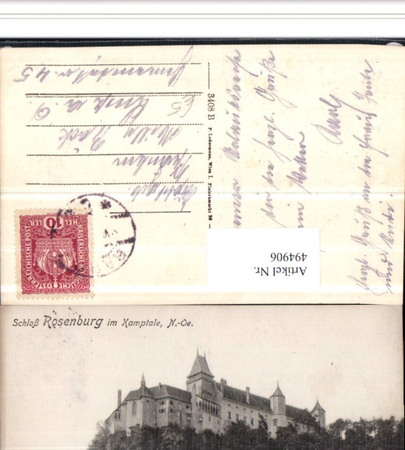 4947906,Schloss Rosenburg im Kamptale