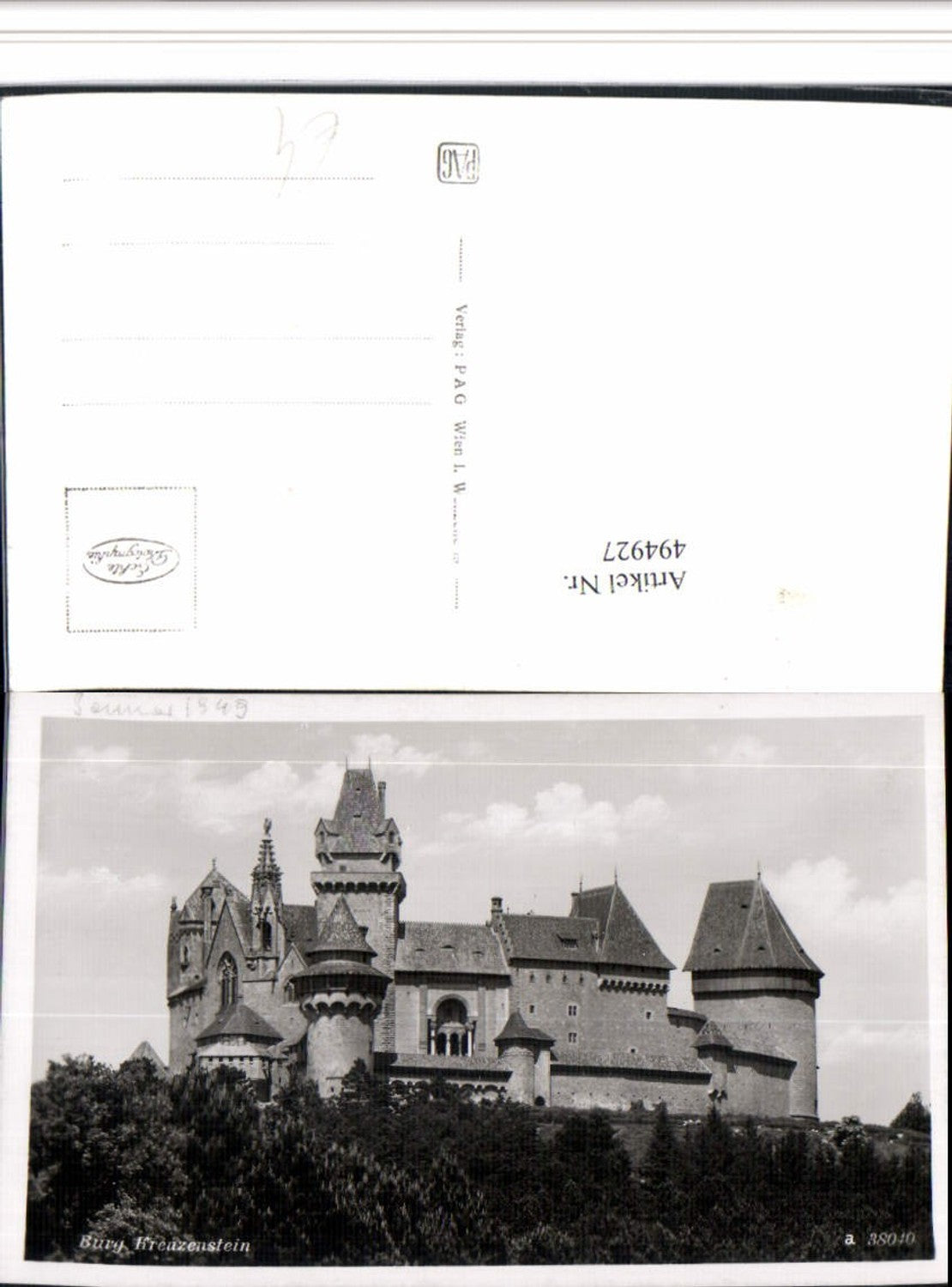 4947927,Burg Kreuzenstein b. Leobendorf