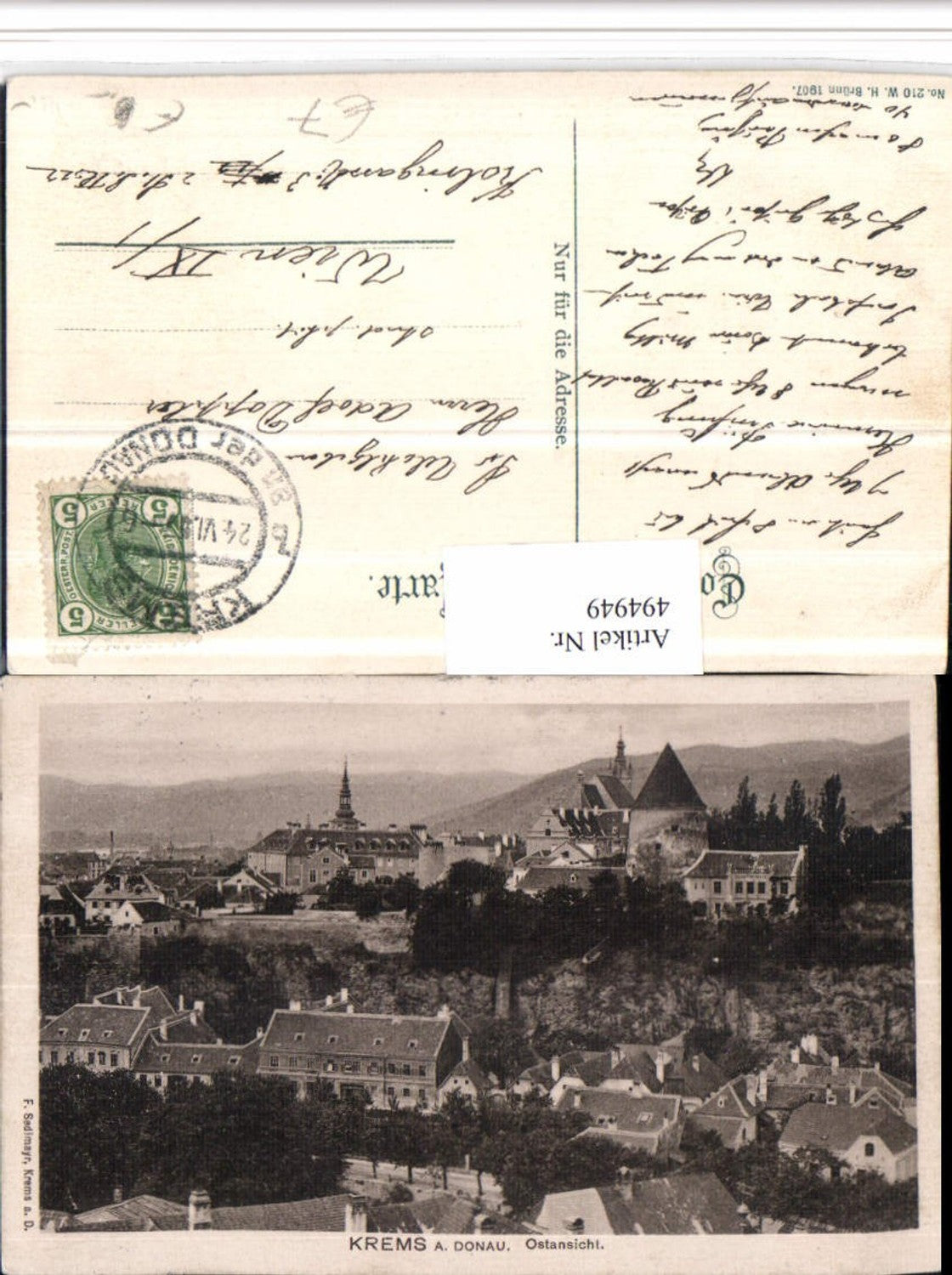 4947949,Krems an d. Donau Teilansicht