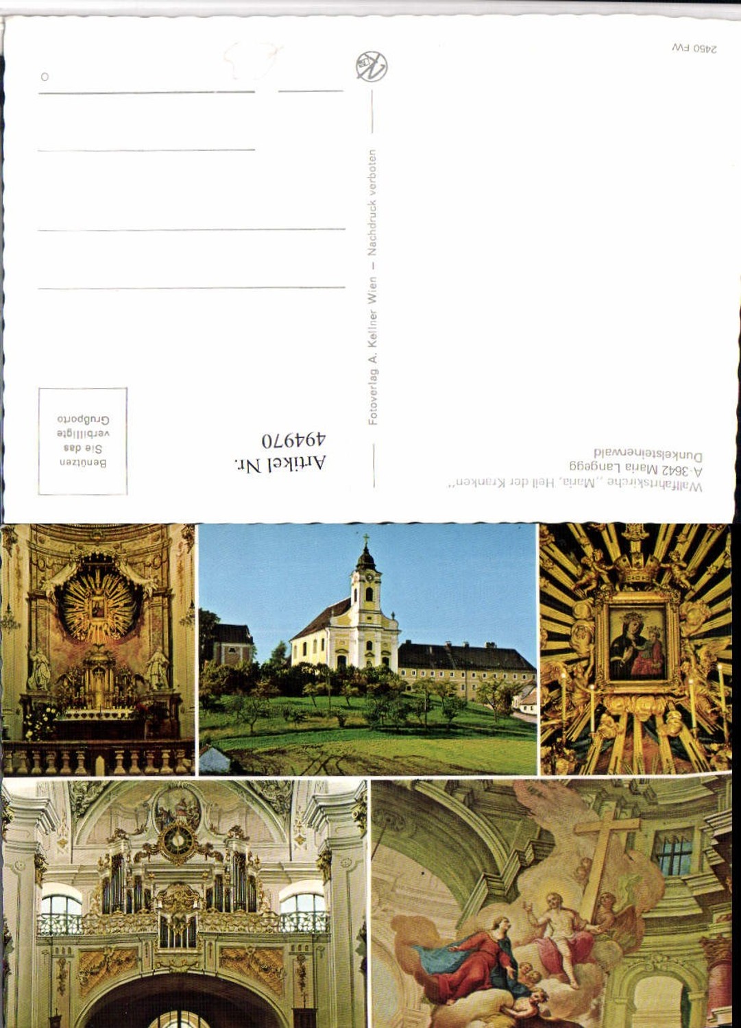 4947970,Maria Langegg Wallfahrtskirche Kirche Mehrbildkarte