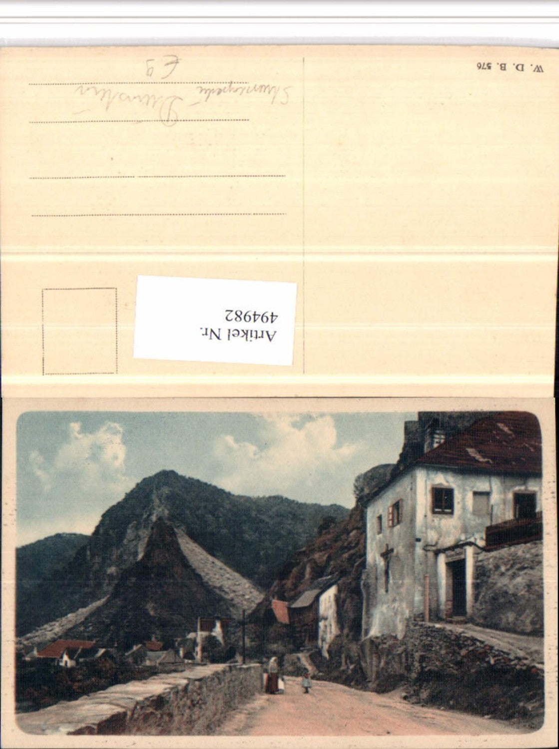 4947982,Dürnstein an d. Donau Straßenpartie