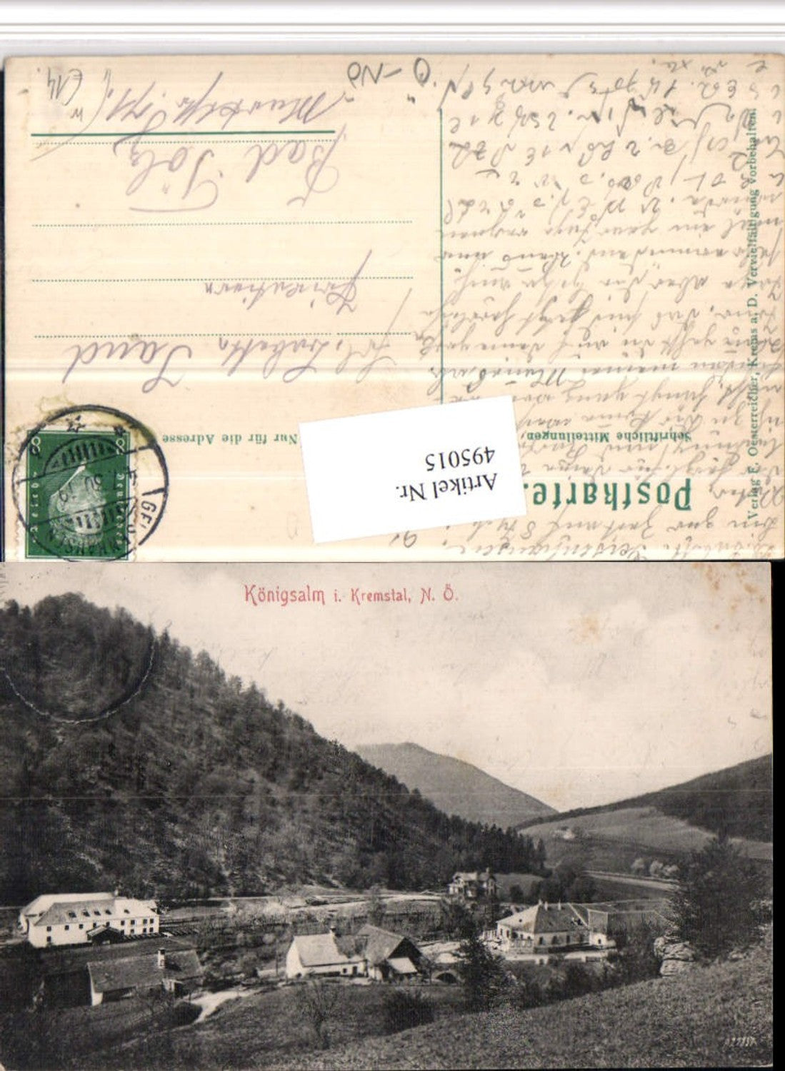 4948015,Königsalm im Kremstal b. Krems