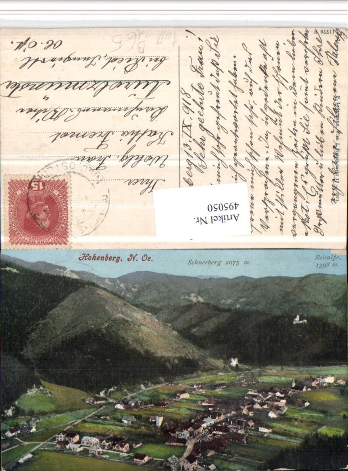 4948050,Hohenberg Totale Bergkulisse