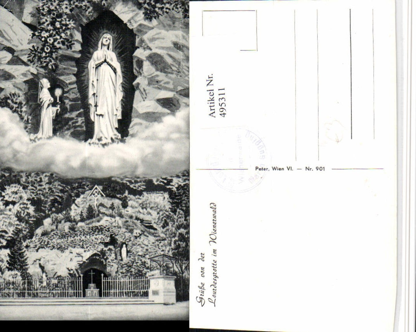 495311,Lourdesgrotte im Wienerwald b. Maria Gugging