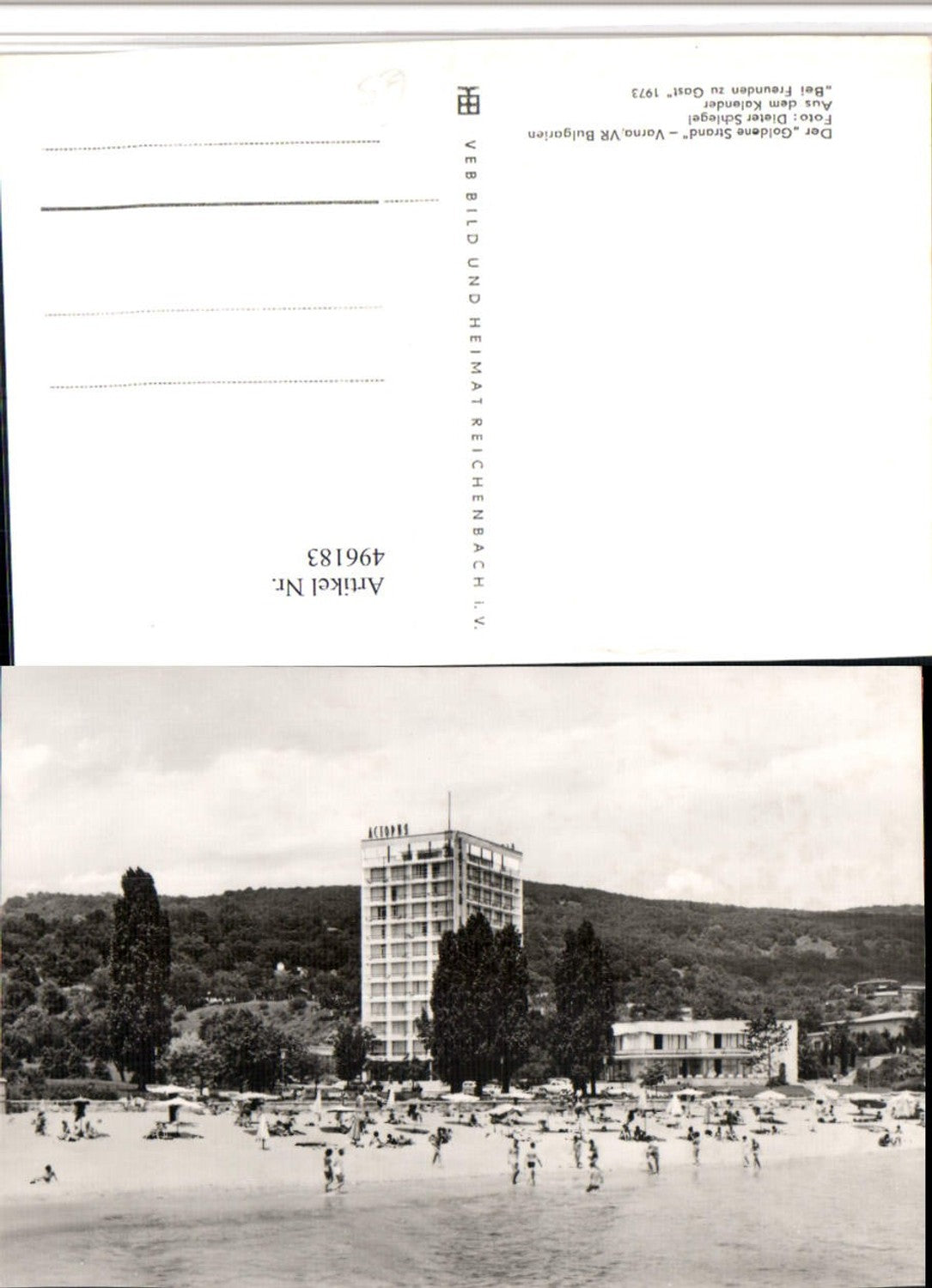 496183,Bulgaria Varna Warna Goldene Strand Strandleben