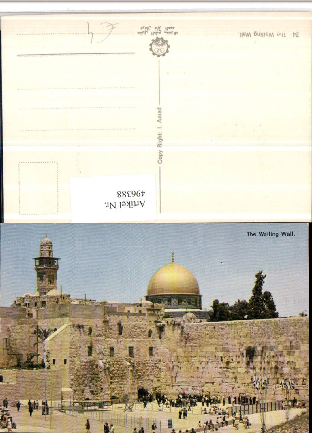 496388,Israel Jerusalem Wailing Wall Klagemauer Moschee Kuppel