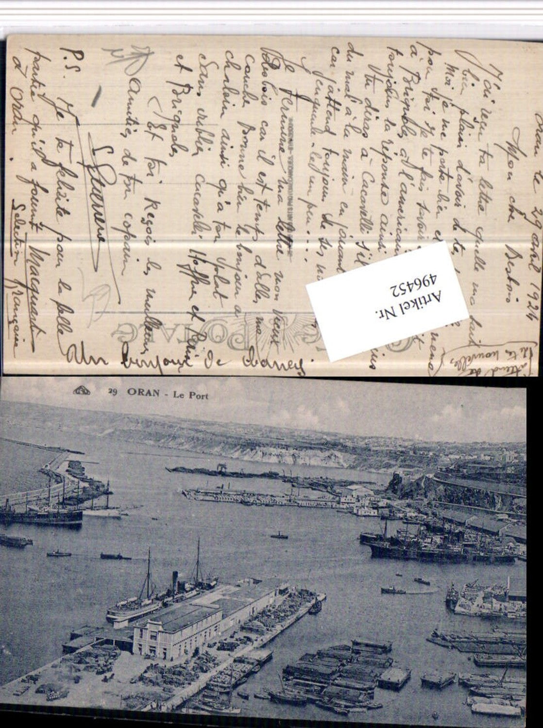 496452,Algeria Oran Le Port Hafen