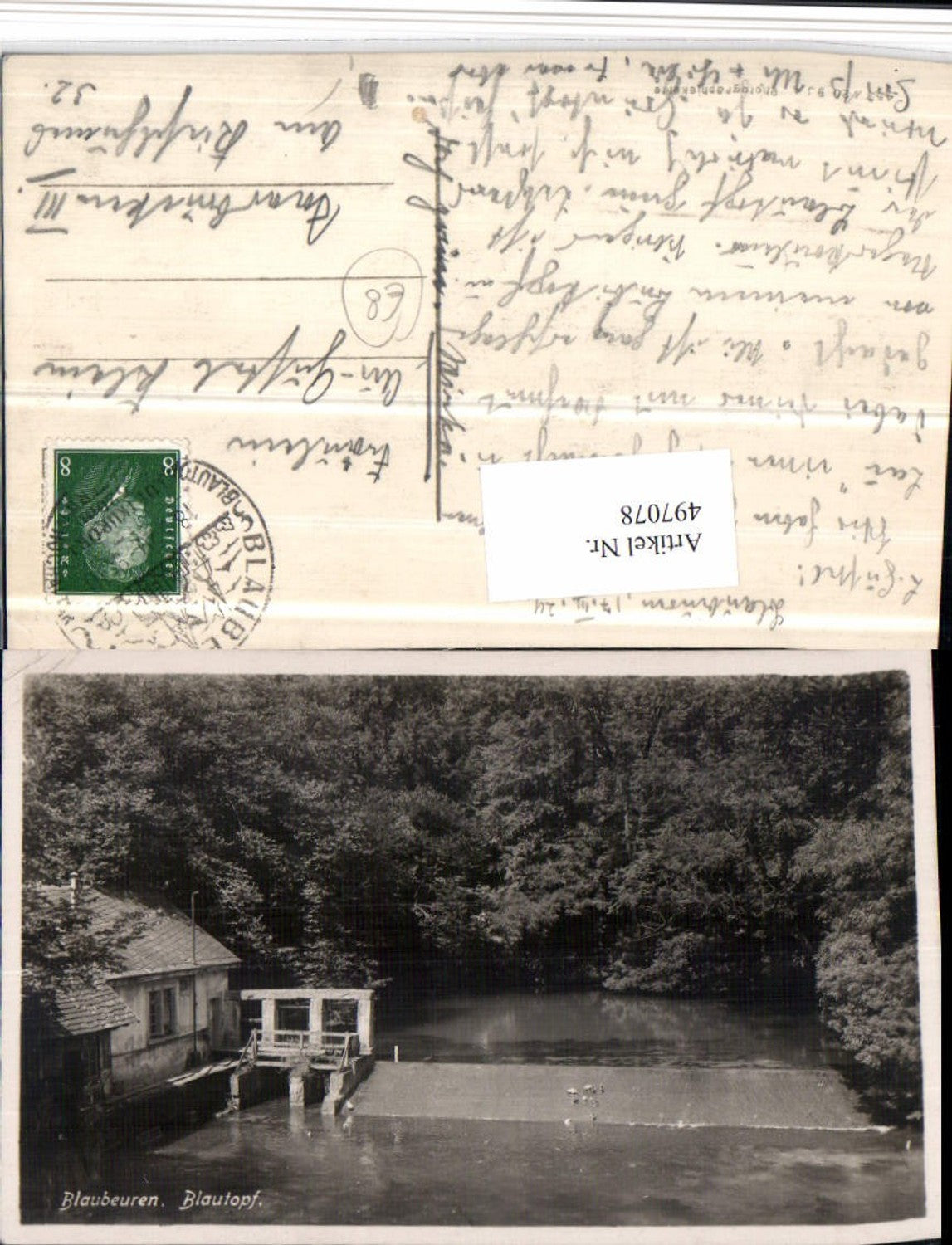 497078,Blaubeuren Blautopf Quelle