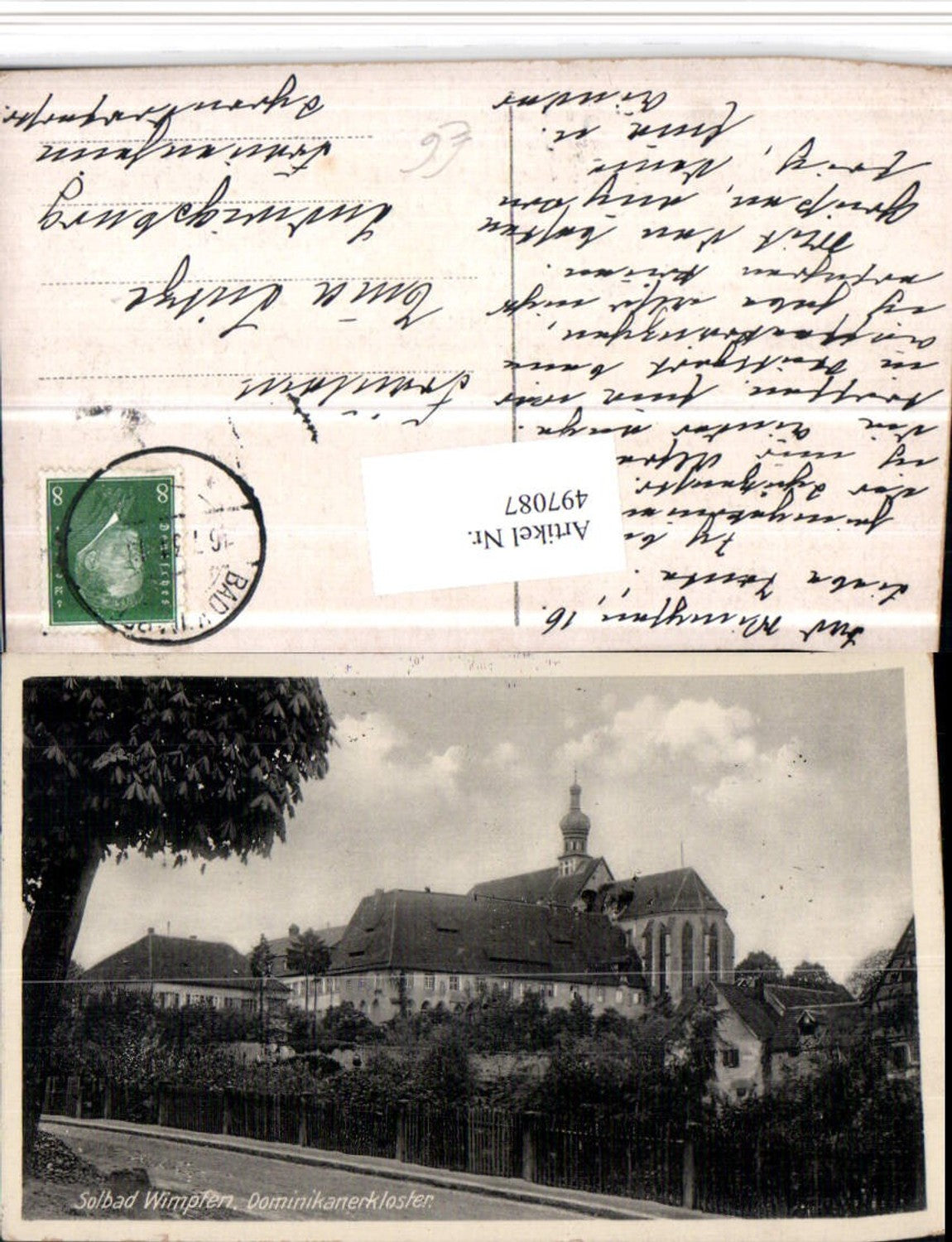 497087,Bad Wimpfen Dominikanerkloster Kirche