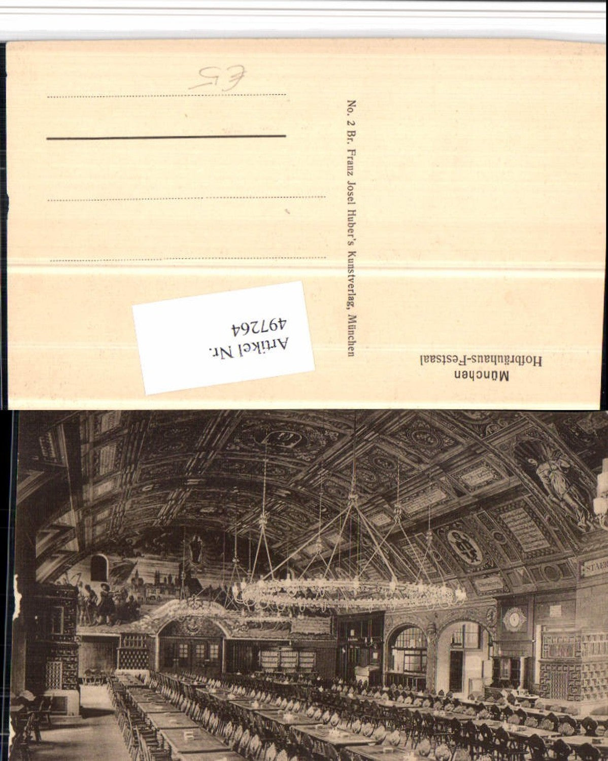497264,München Hofbräuhaus Festsaal Innenansicht