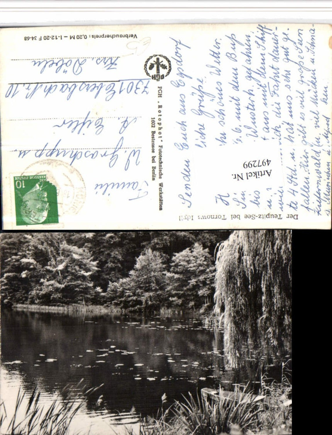 497299,Teupitz-See b. Tornow Idyll game