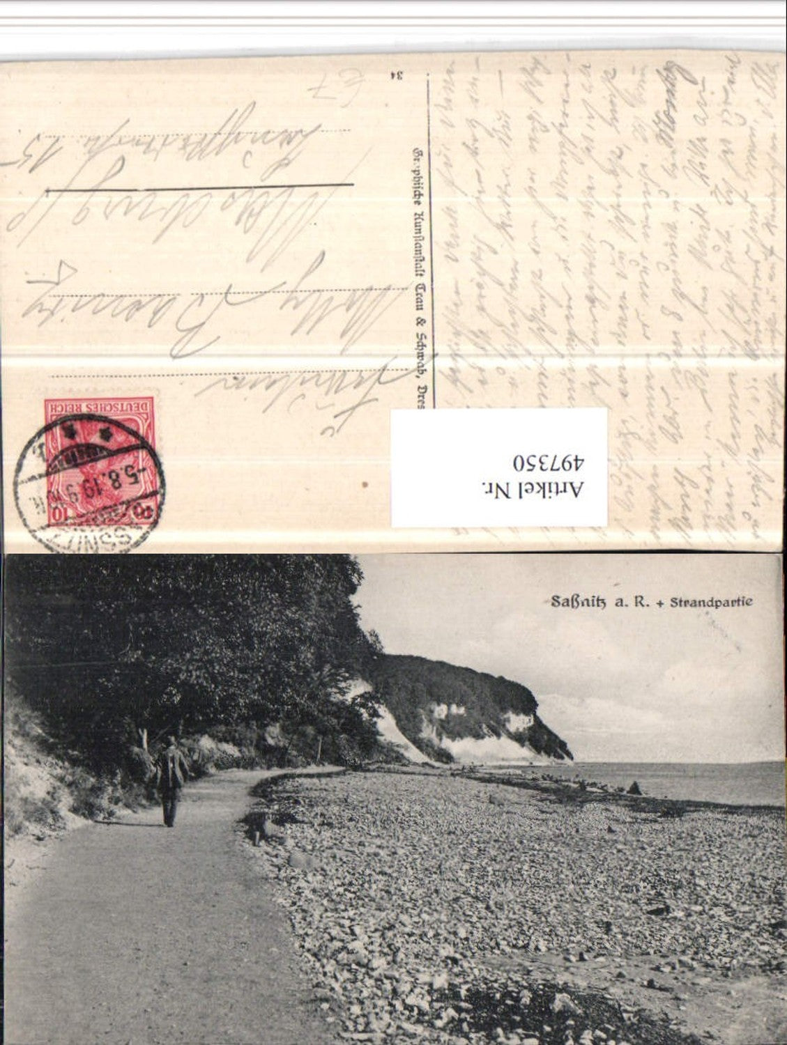 497350,Sassnitz auf Rügen Strandpartie Küste