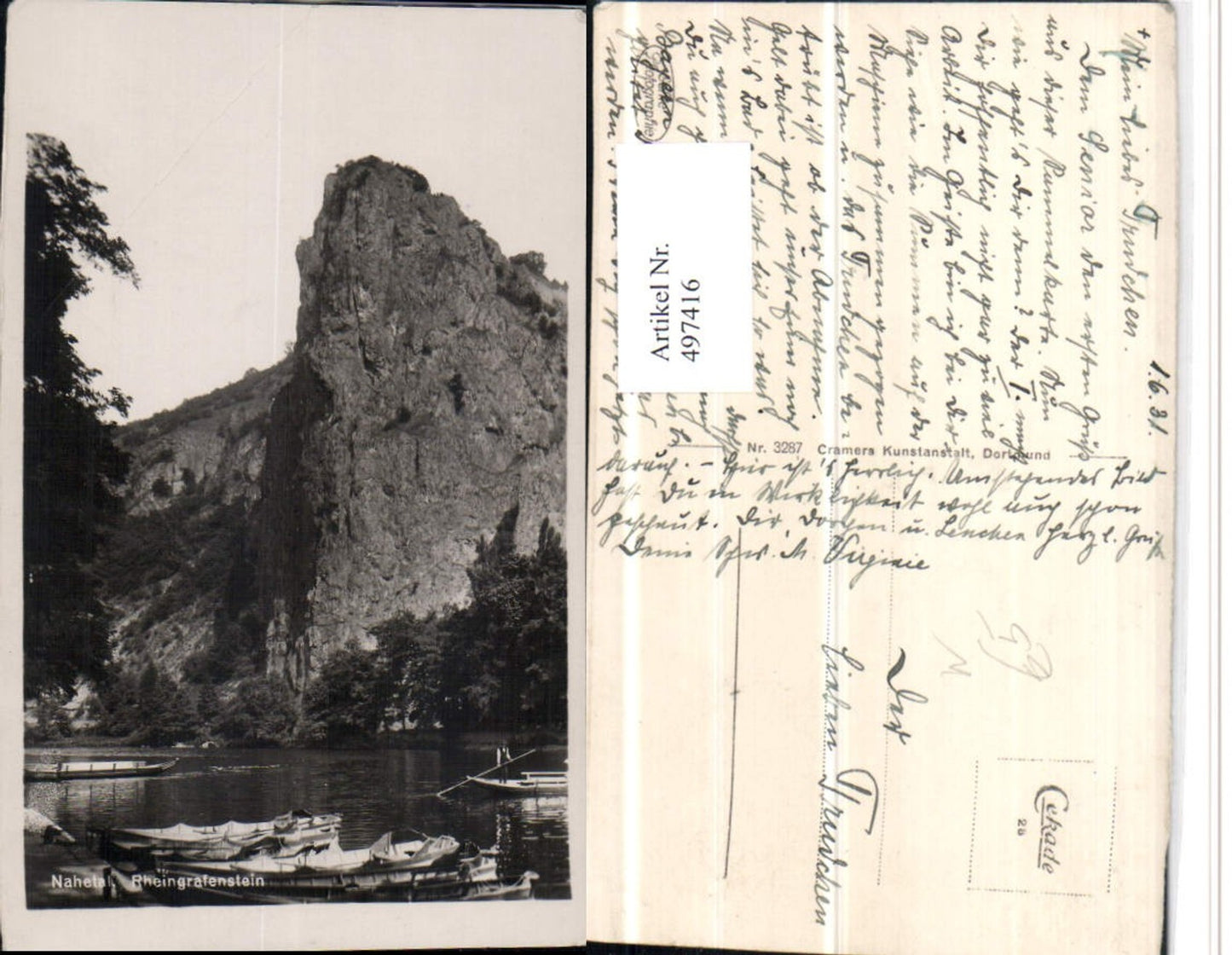 497416,Nahetal Rheingrafenstein Felsen b. Bad Münster am Stein-Ebernburg