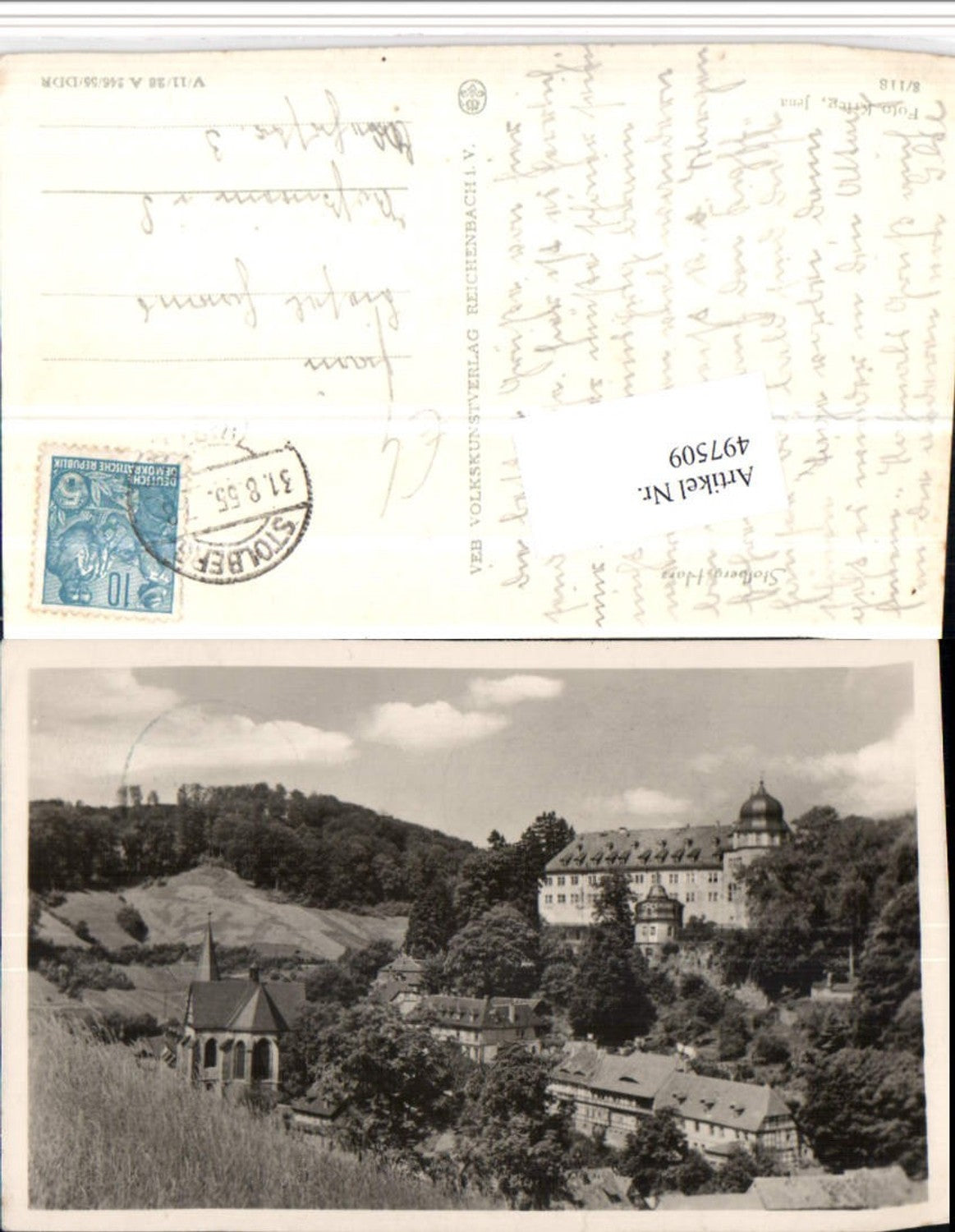 497509,Stolberg im Harz Teilansicht m. Schloss