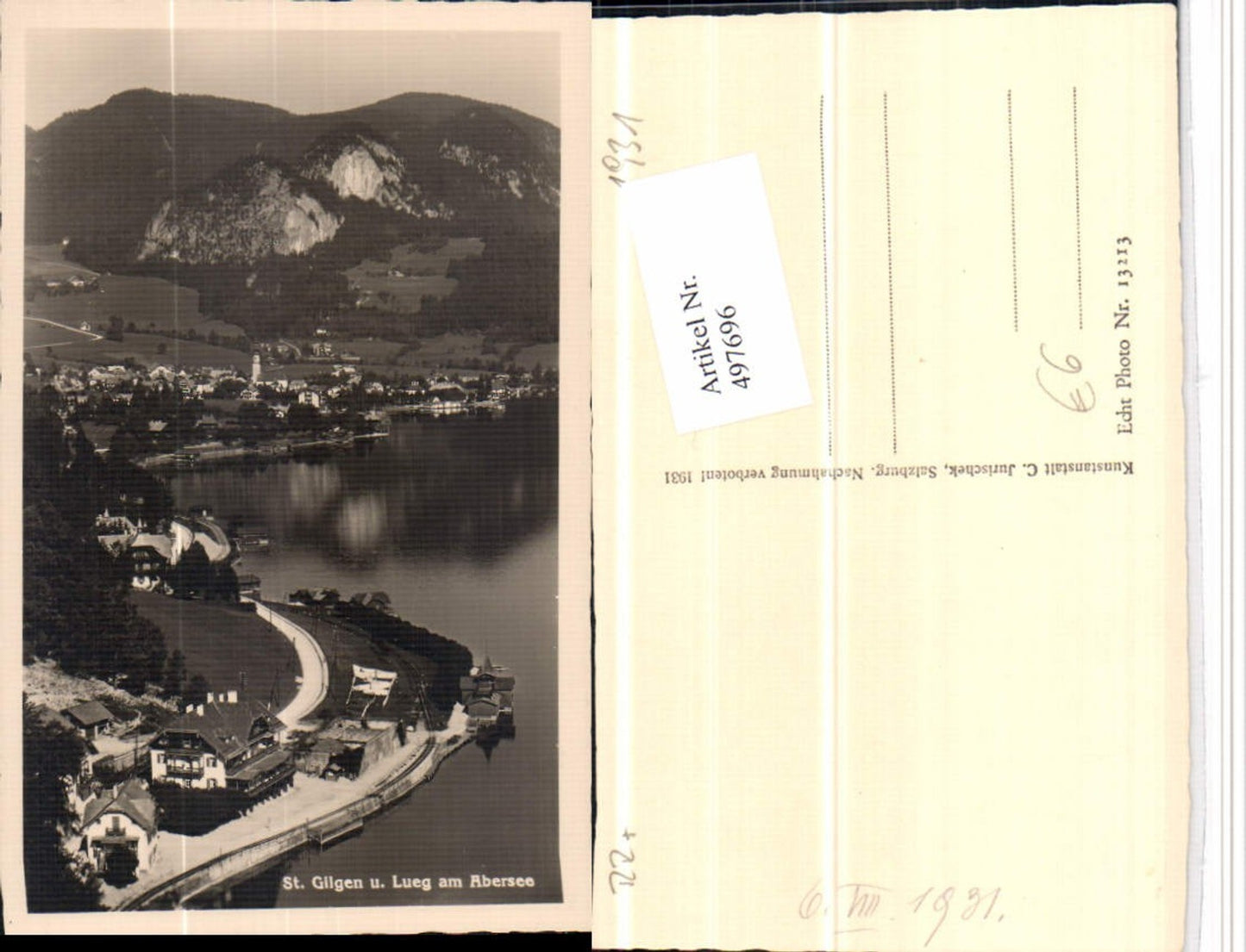 497696, St. Gilgen and Lueg am Abersee Wolfgangsee Total