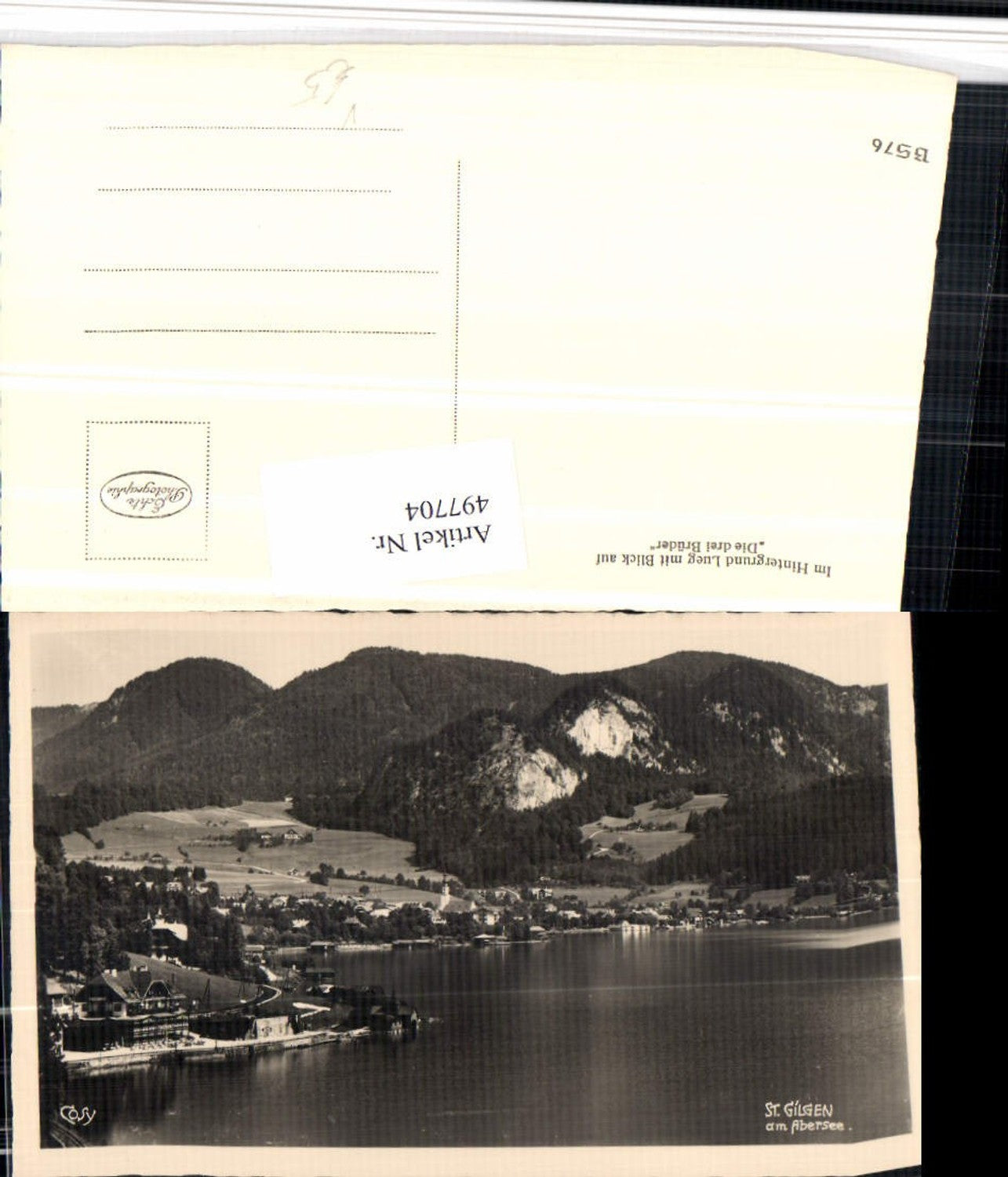 497704, St. Gilgen am Abersee Wolfgangsee Totale pub Cosy
