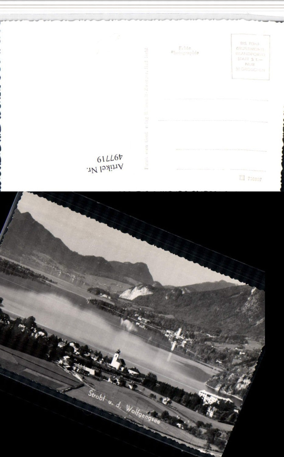 497719, Strobl and St. Wolfgang am See Total mountain scenery