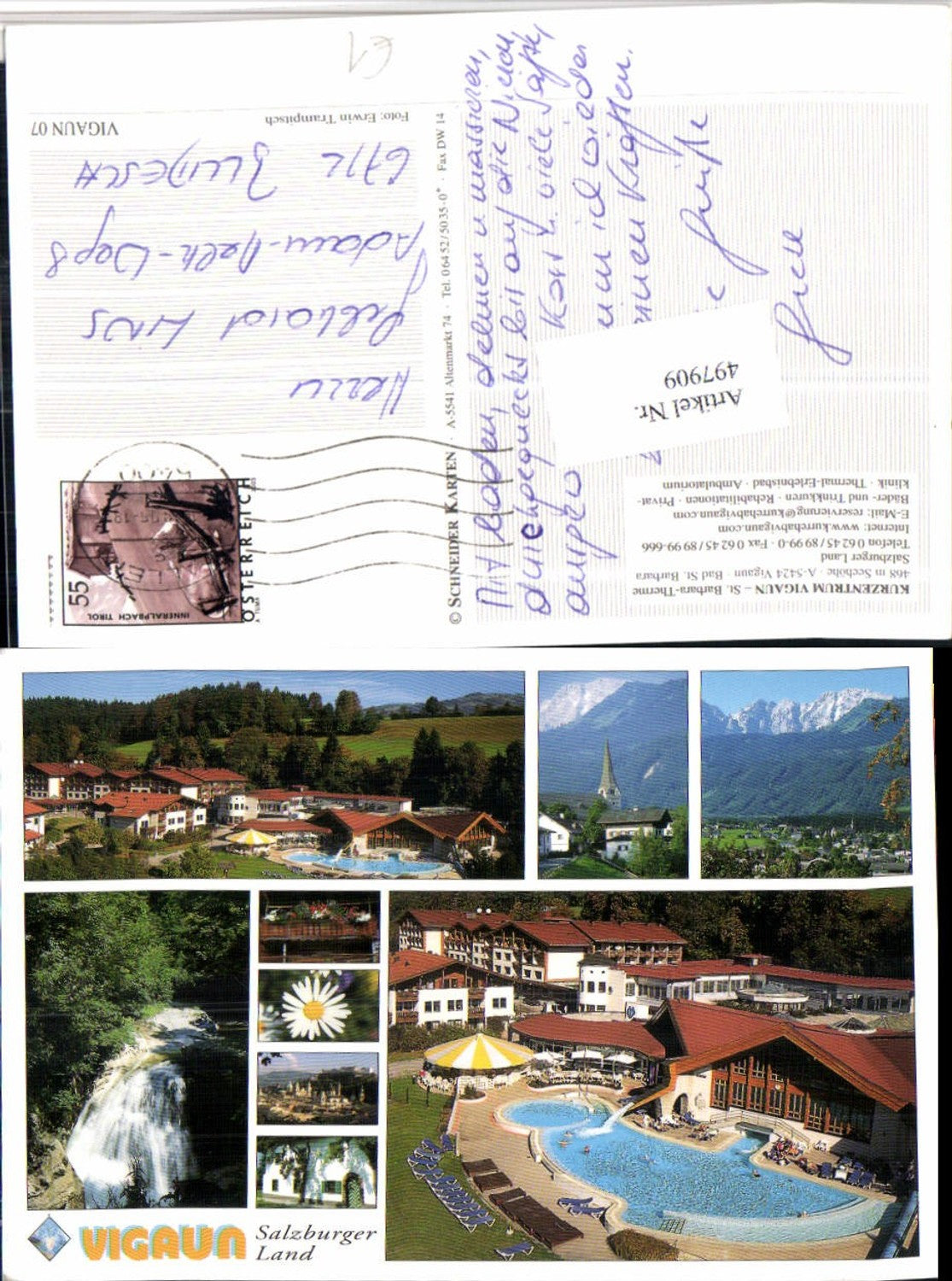 497909,Vigaun Kurzentrum St. Barbara-Therme Mehrbildkarte