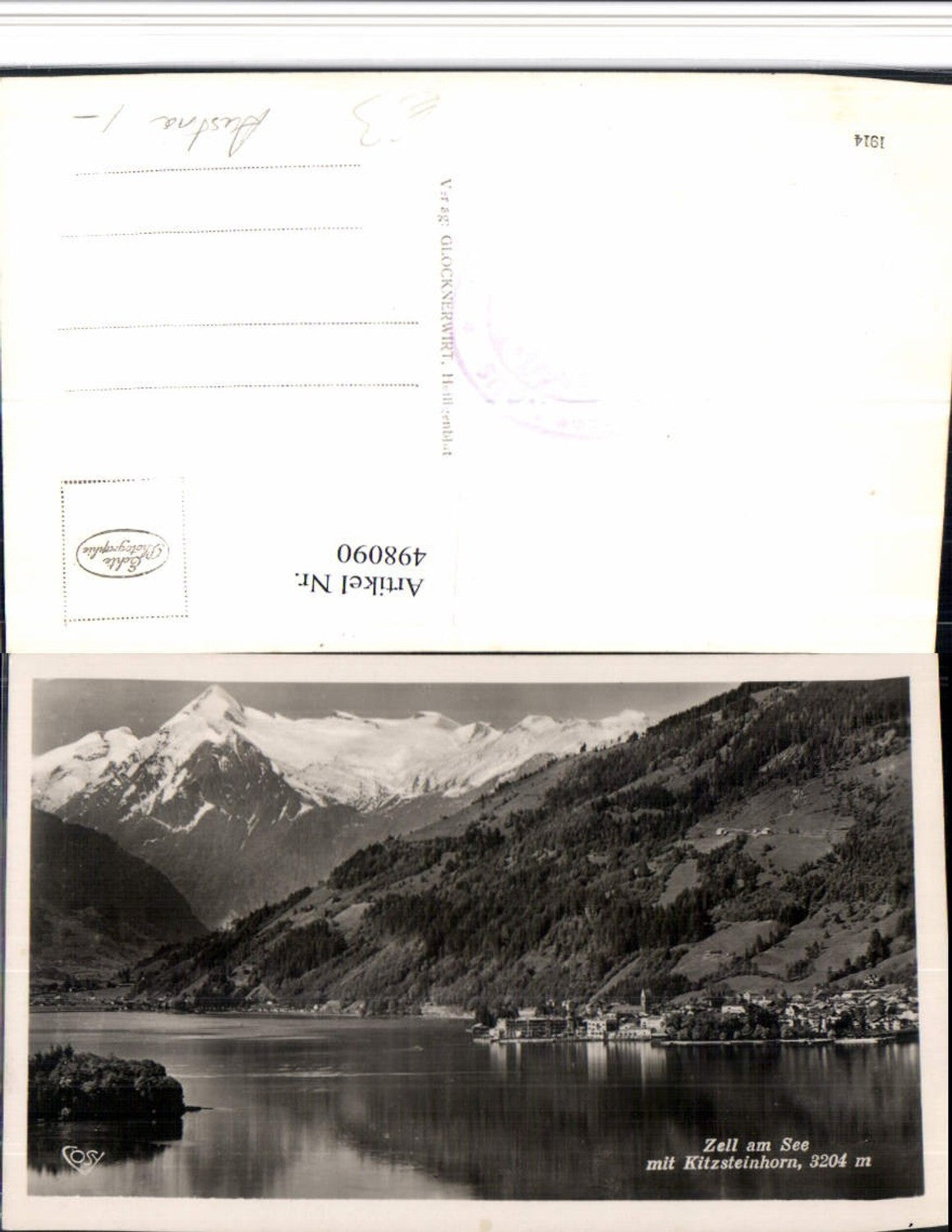 498090,Zell am See Totale m. Kitzsteinhorn Bergkulisse pub Cosy