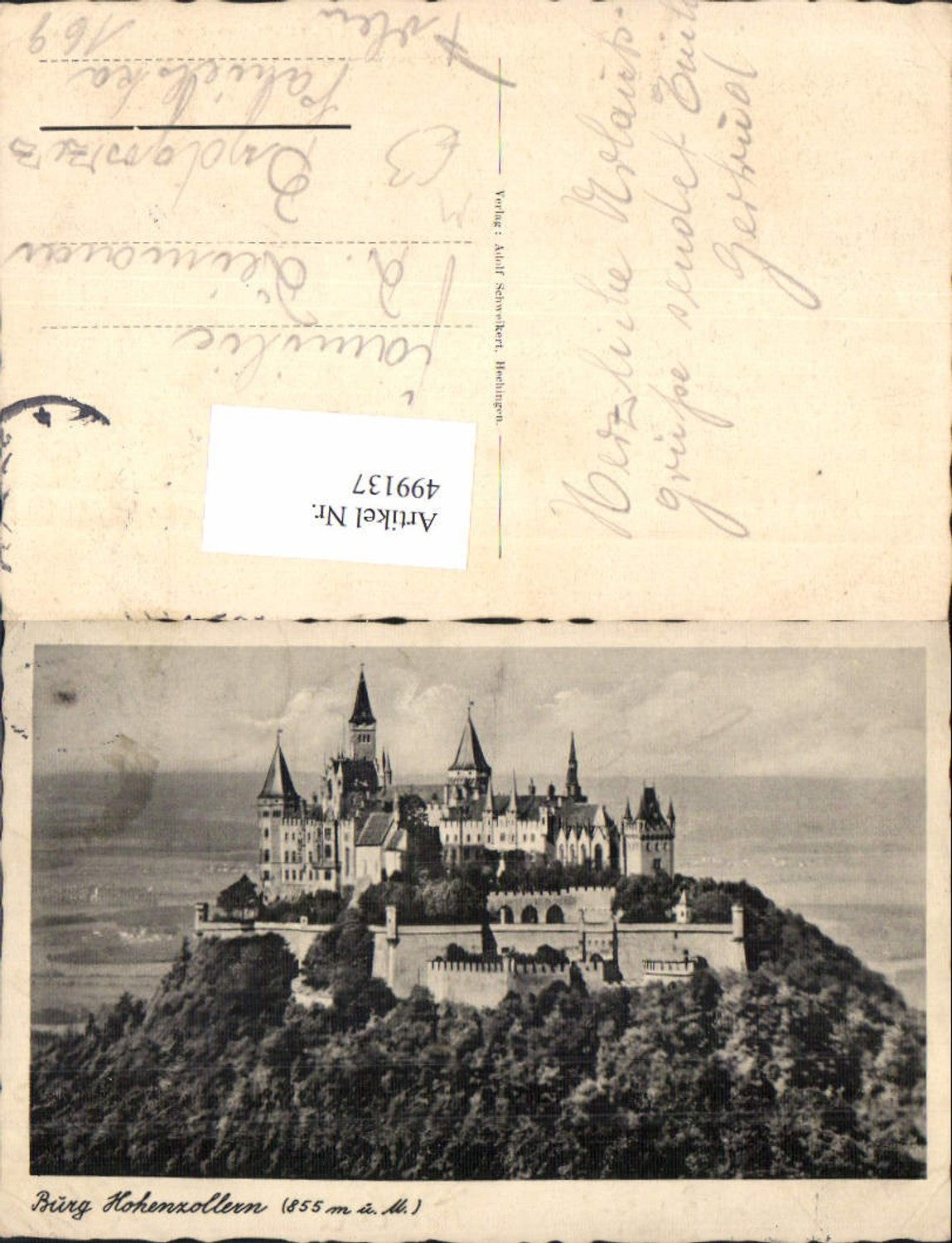 499137,Burg Hohenzollern