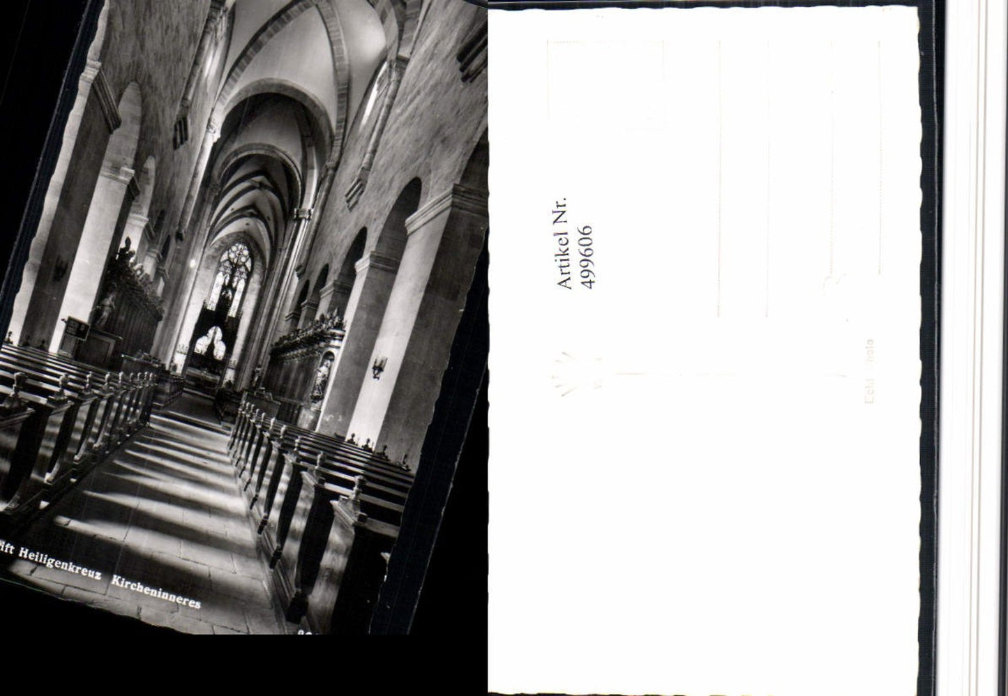 499606,Stift Heiligenkreuz Kirche Innenansicht