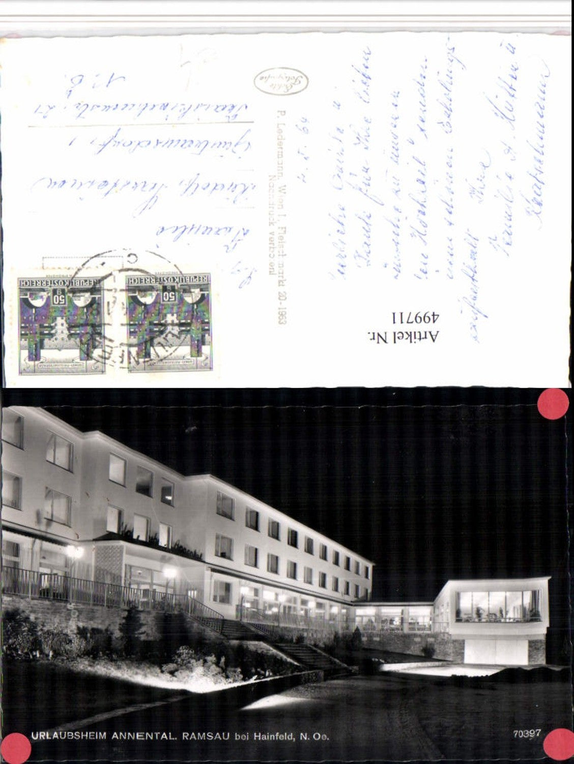 499711,Ramsau b. Hainfeld Urlaubsheim Annental b. Nacht