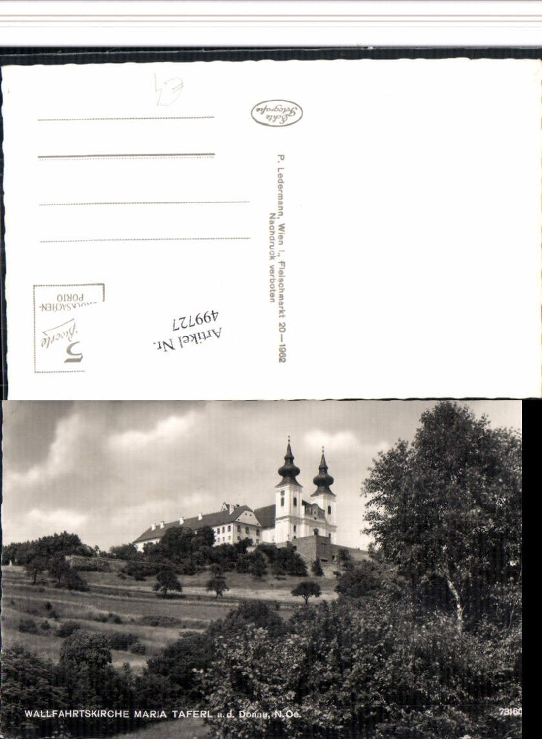 499727,Wallfahrtskirche Maria Taferl an d. Donau