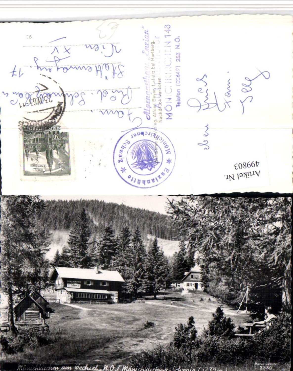 499803,Mönichkirchen am Wechsel Mönichkirchner Schwaig