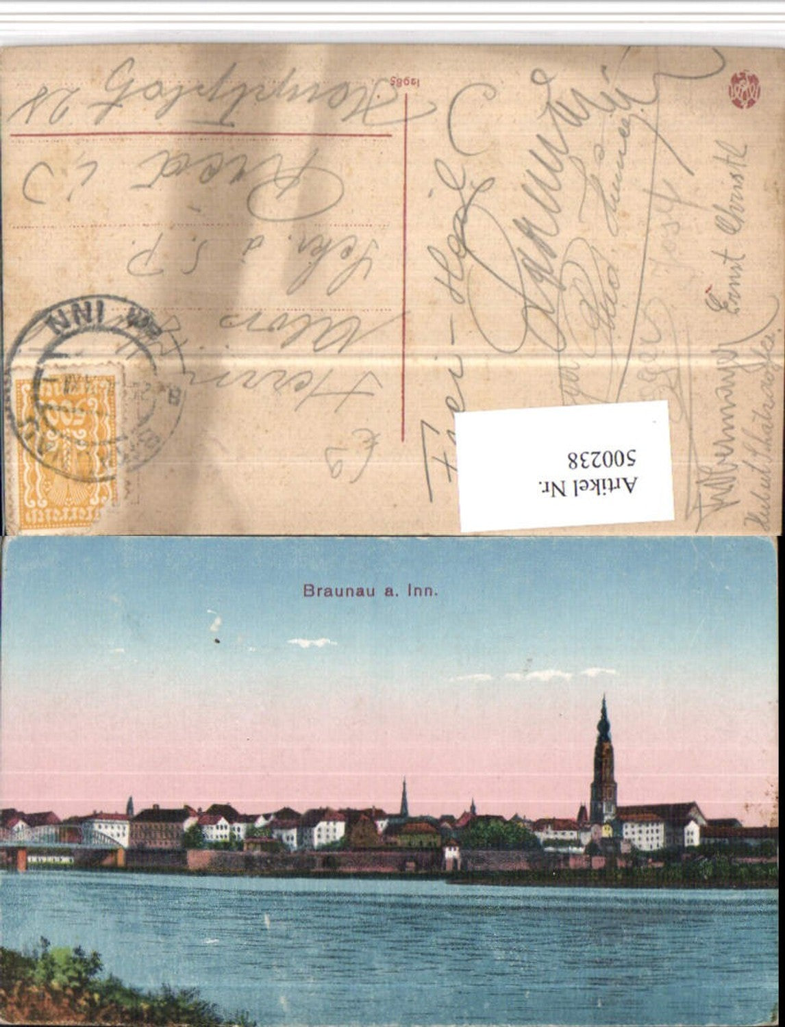 500238,Braunau am Inn Teilansicht