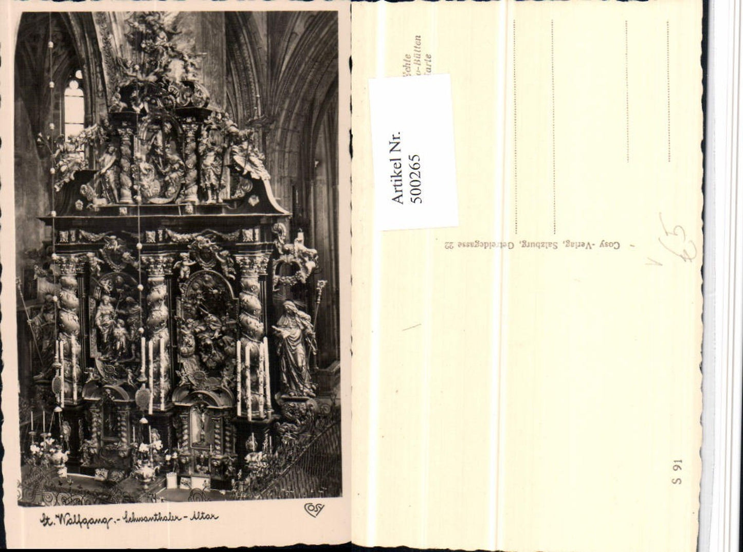 500265,St. Wolfgang Kirche Schwanthaler-Altar pub Cosy
