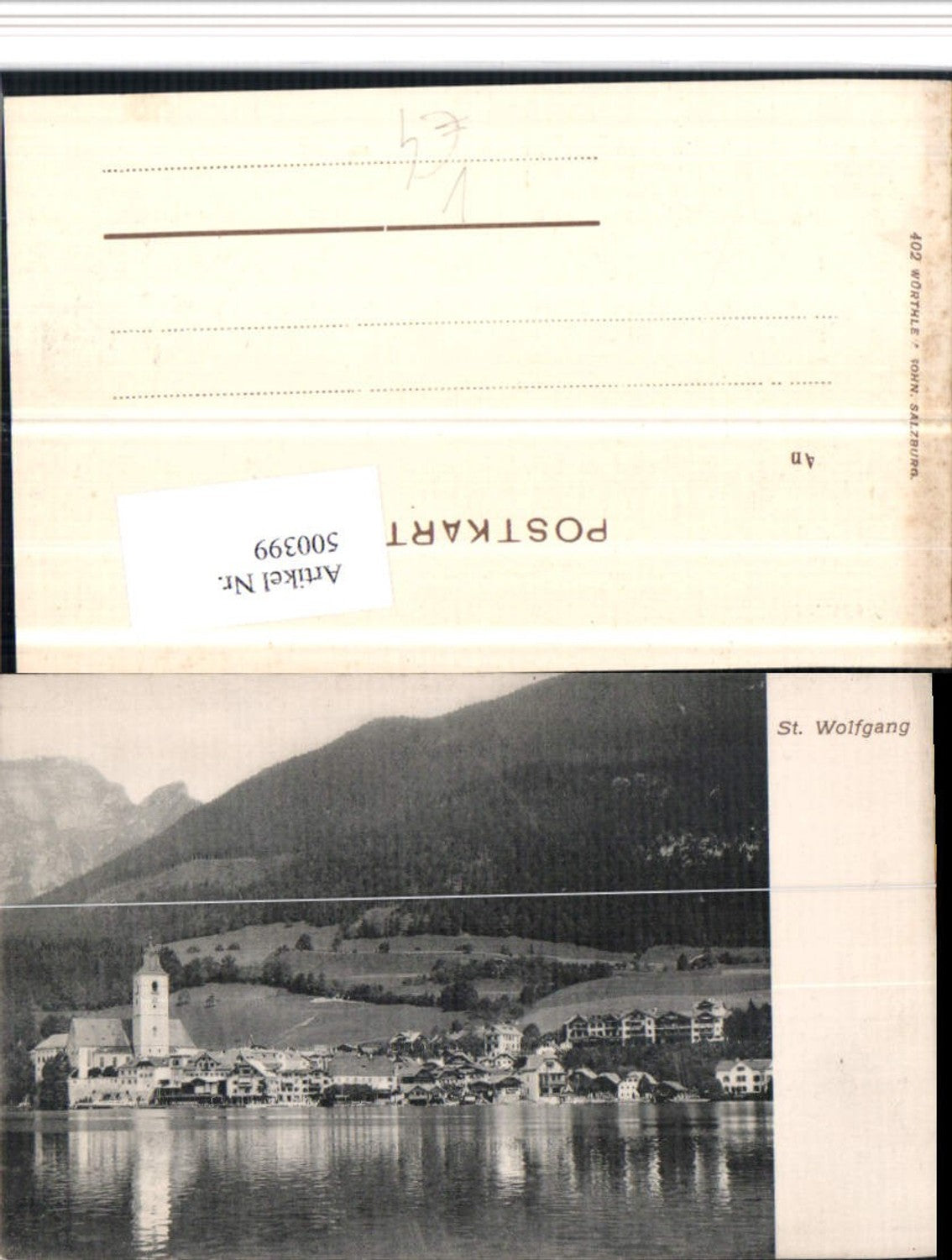 500399,St. Wolfgang am See Totale pub Würthle & Sohn 402